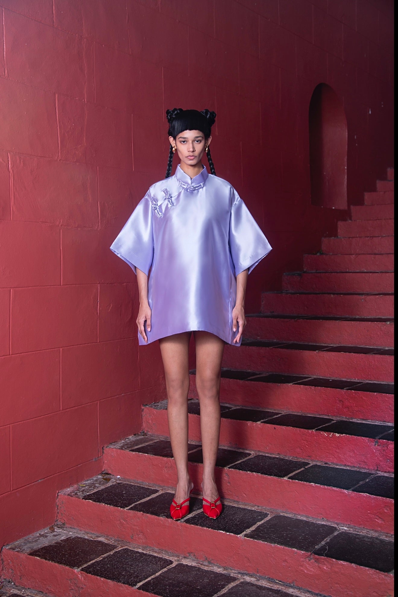 Qipao Oversaiz (Lilac) – BEHATI