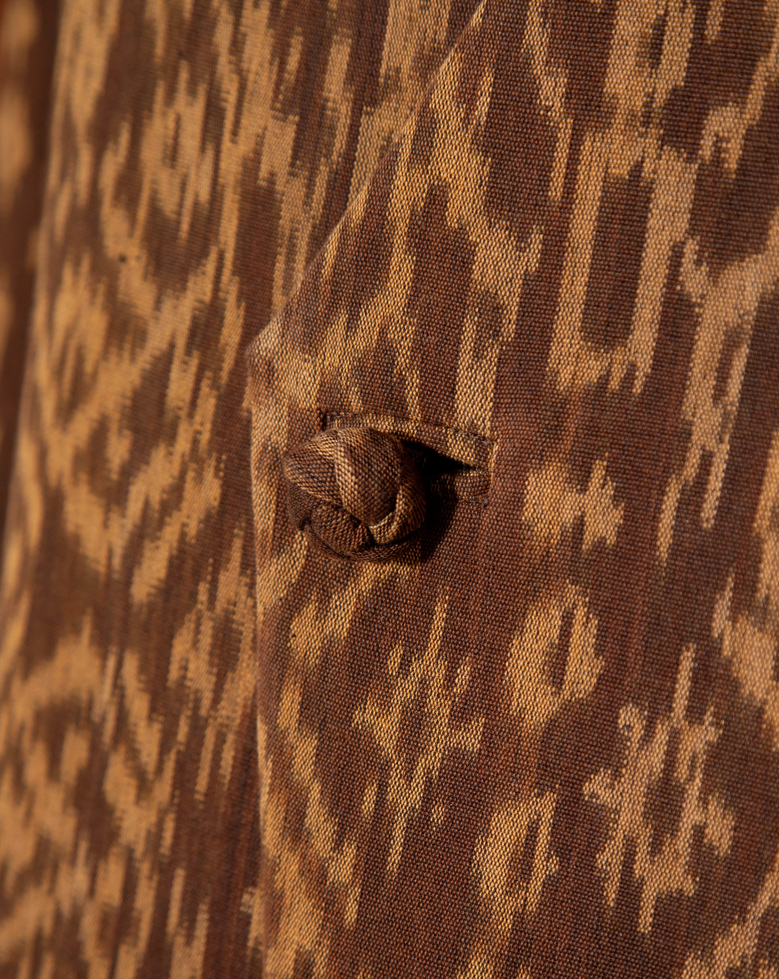 Blazer Pankou Ikat (Brown)