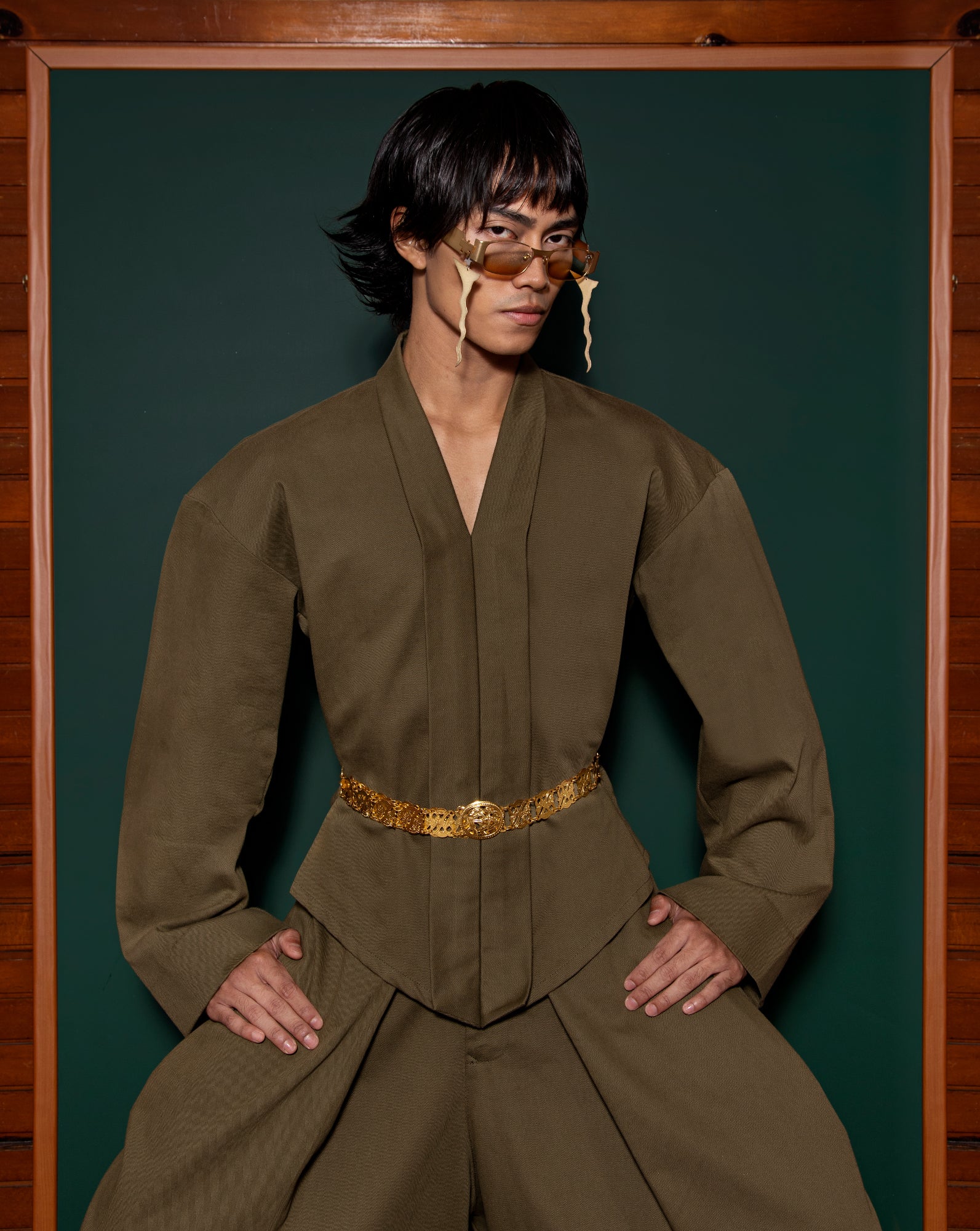 Kebaya Baba (Army)