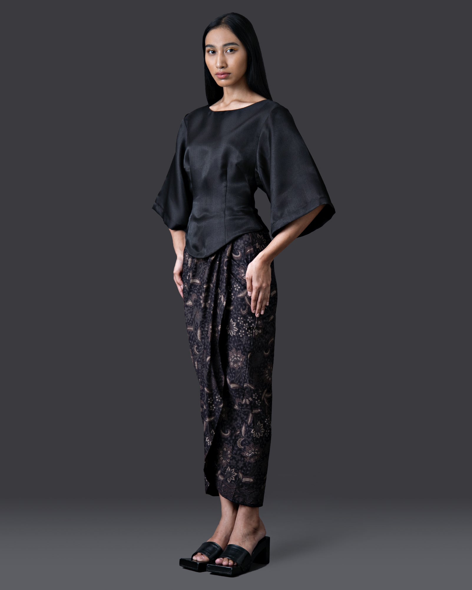 Baju Sampan (Black)