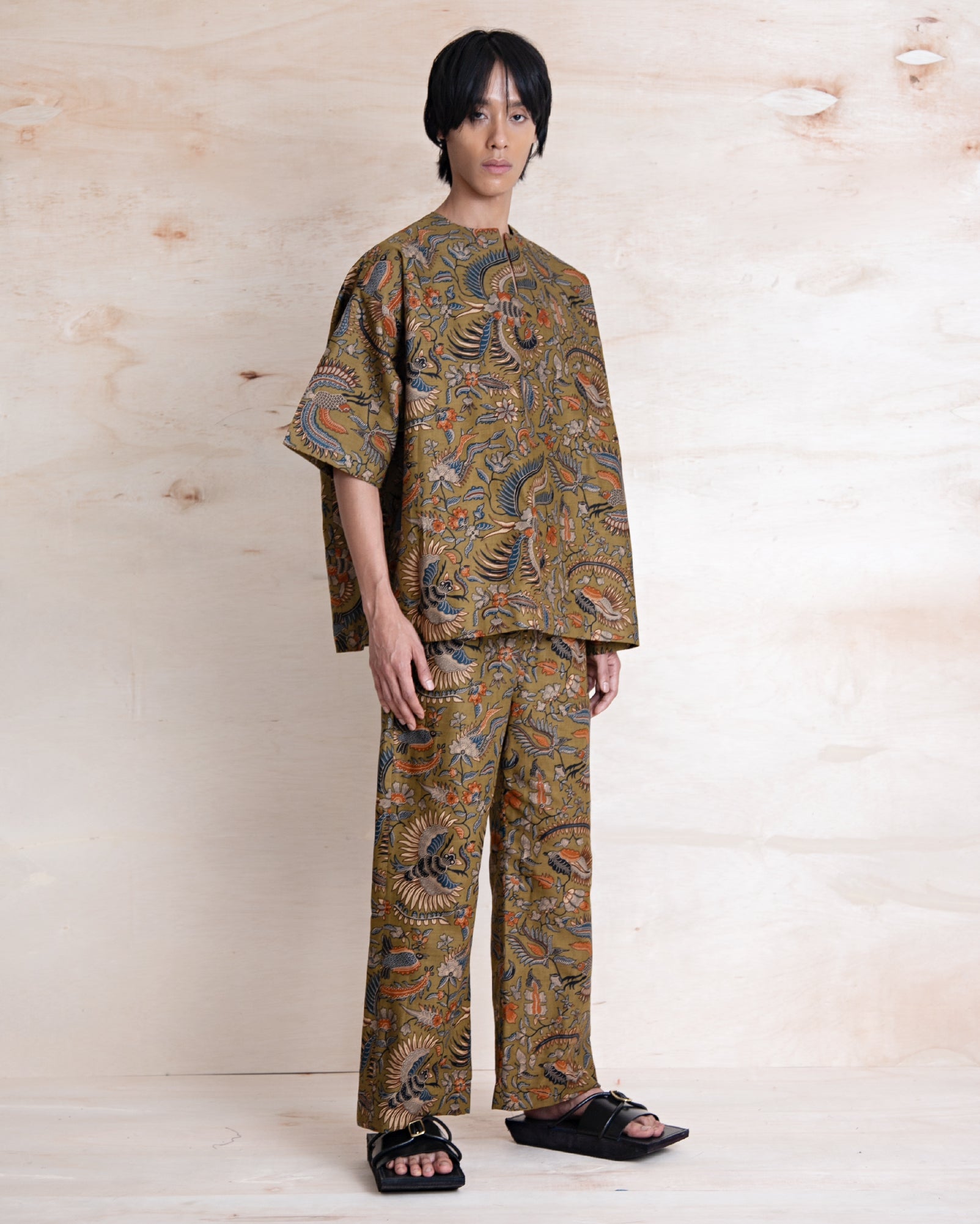 Baju Kekek Batik (Olive)