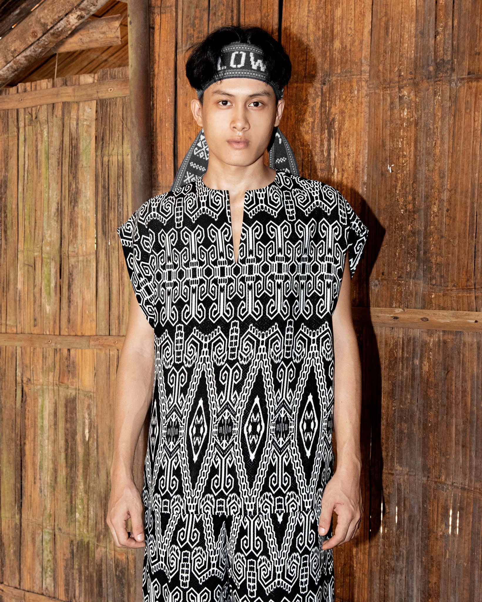 Baju Bujang Pua Kumbu (Black)