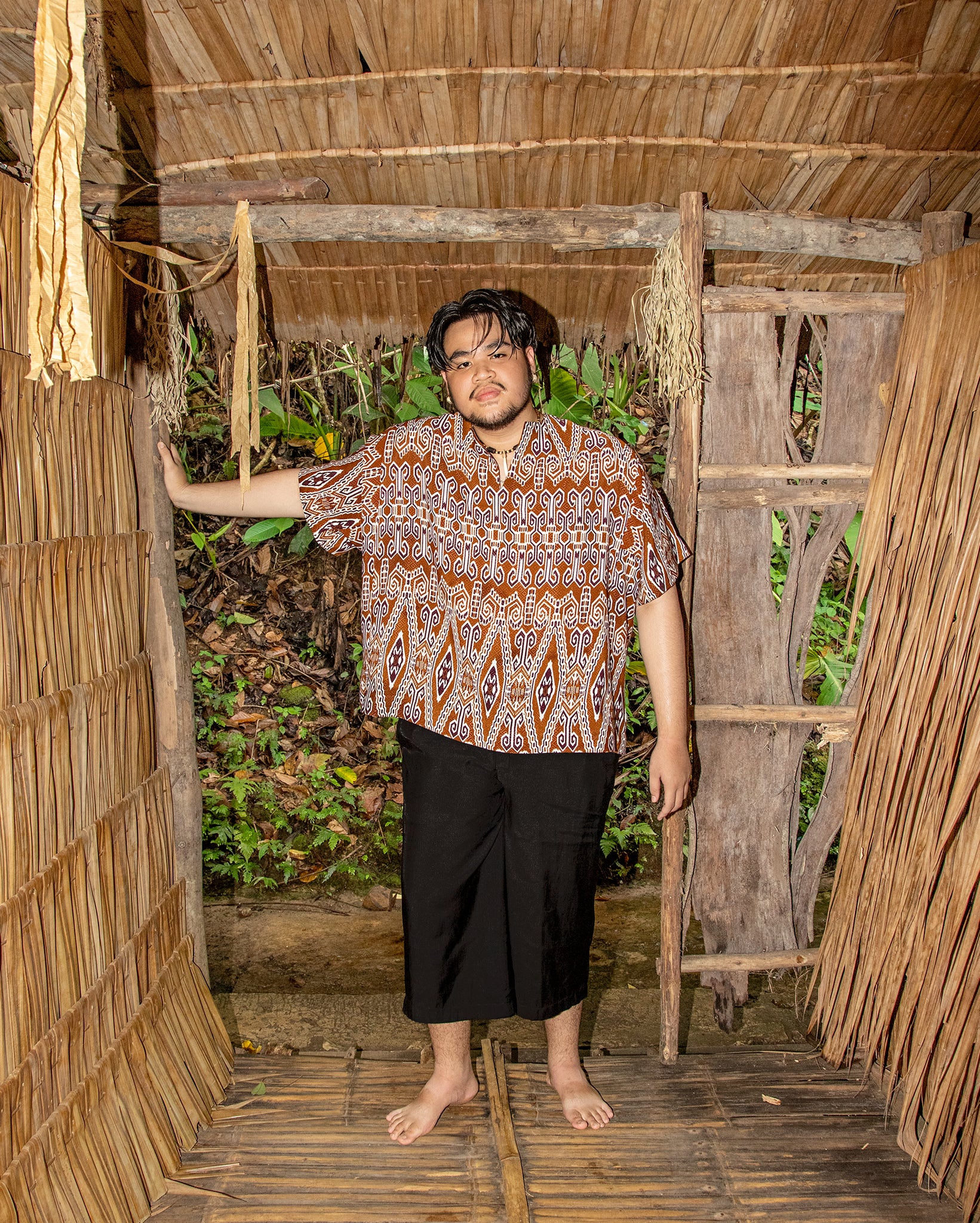 Teluk Belanga Pua Kumbu (Brown)