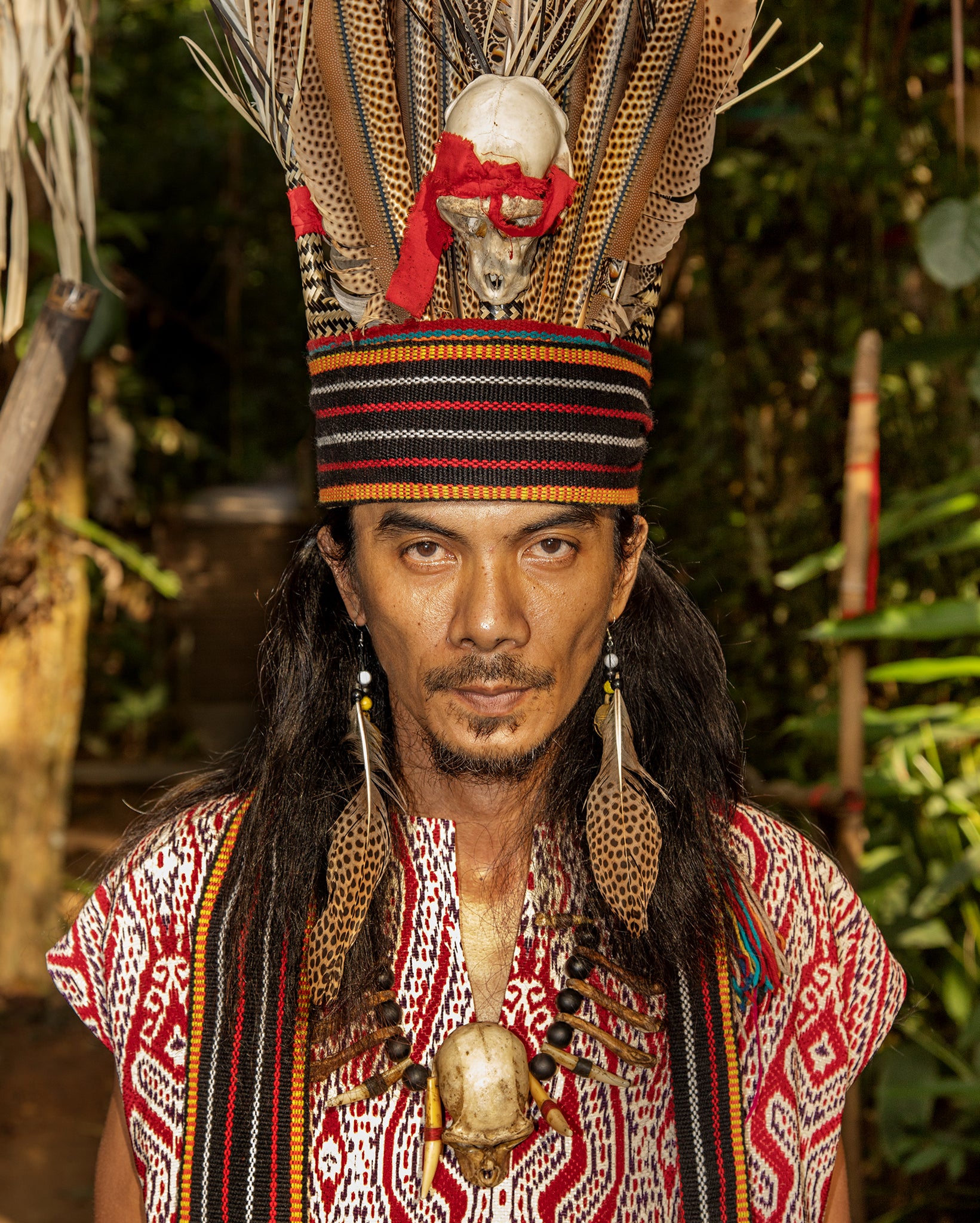 Baju Bujang Pua Kumbu (Red)