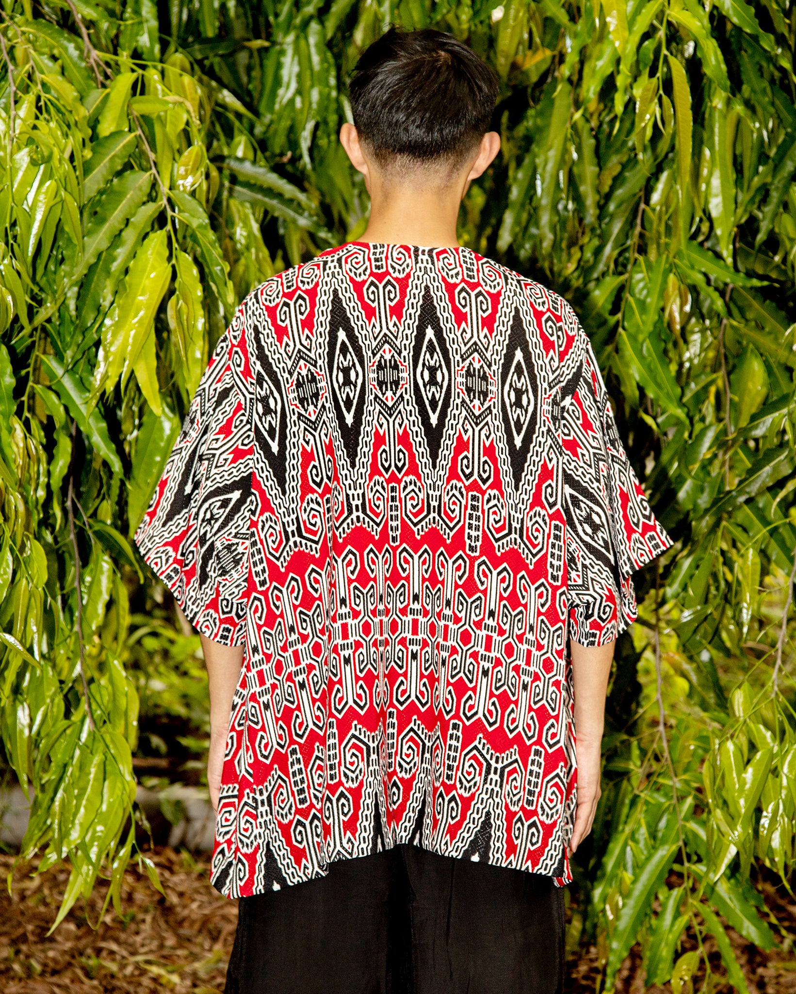 Teluk Belanga Pua Kumbu (Red)