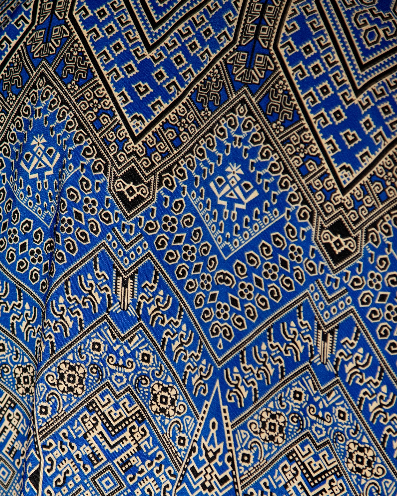 Baju Pantai Borneo (Blue)