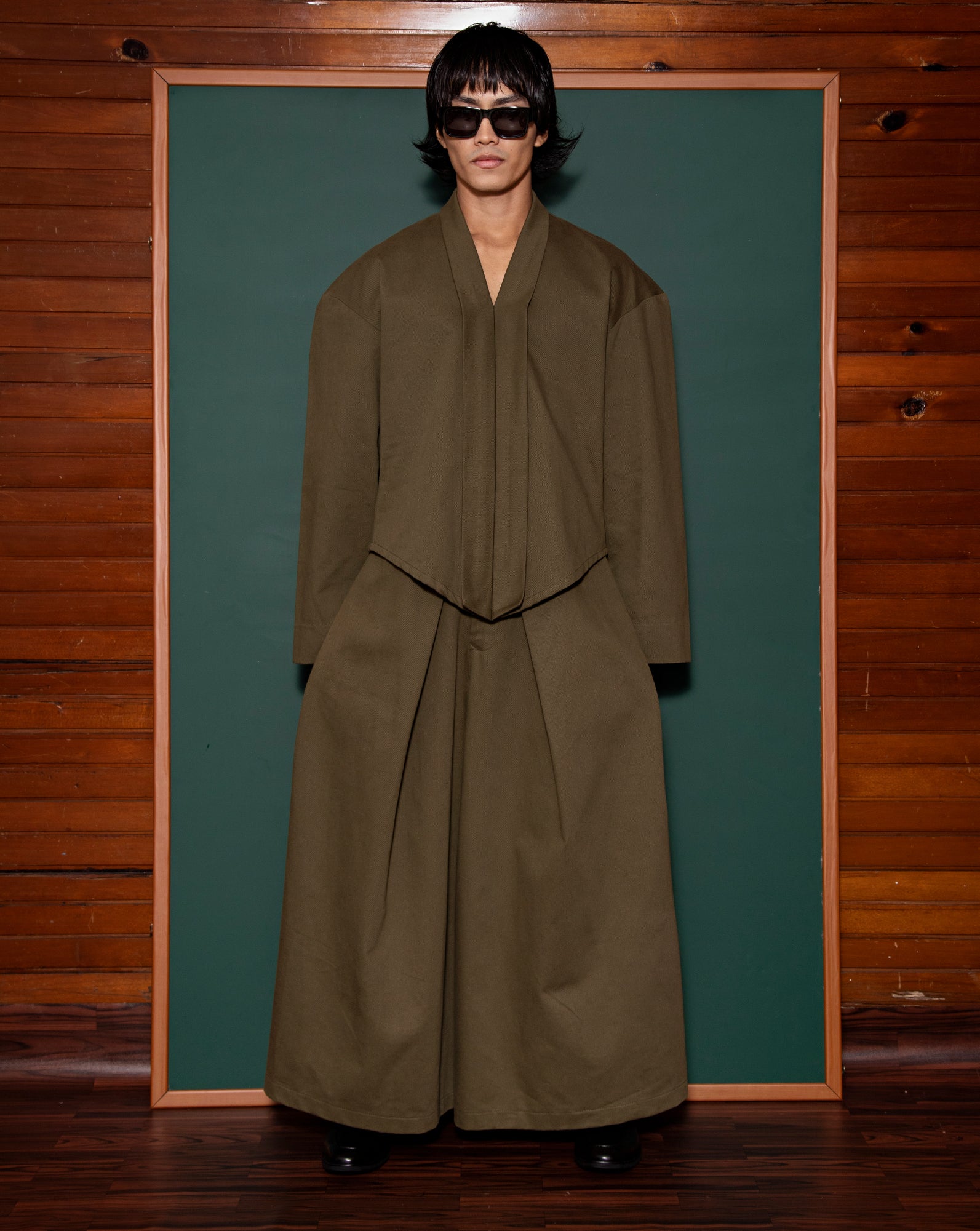 Kebaya Baba (Army)