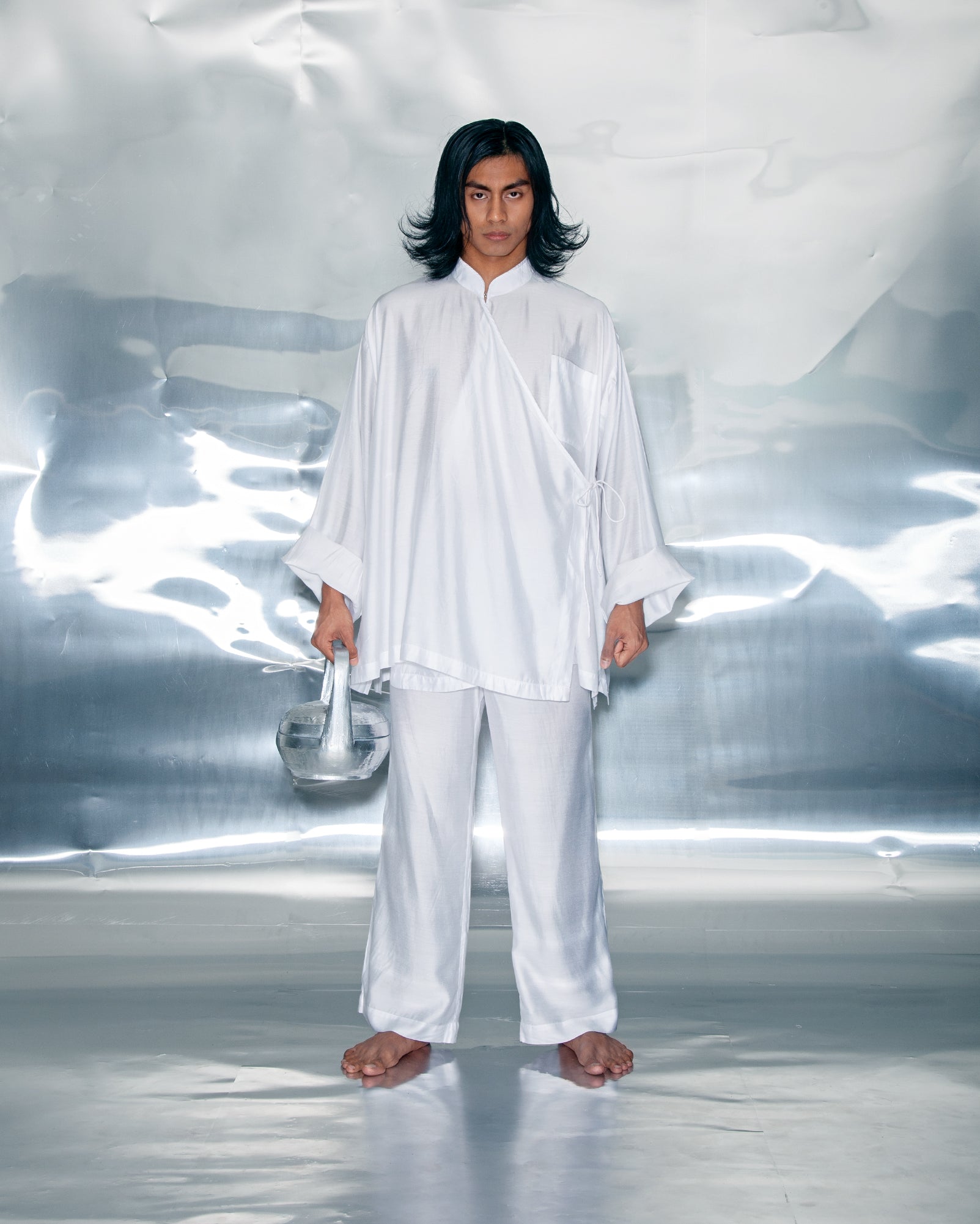 Baju Silang (White)