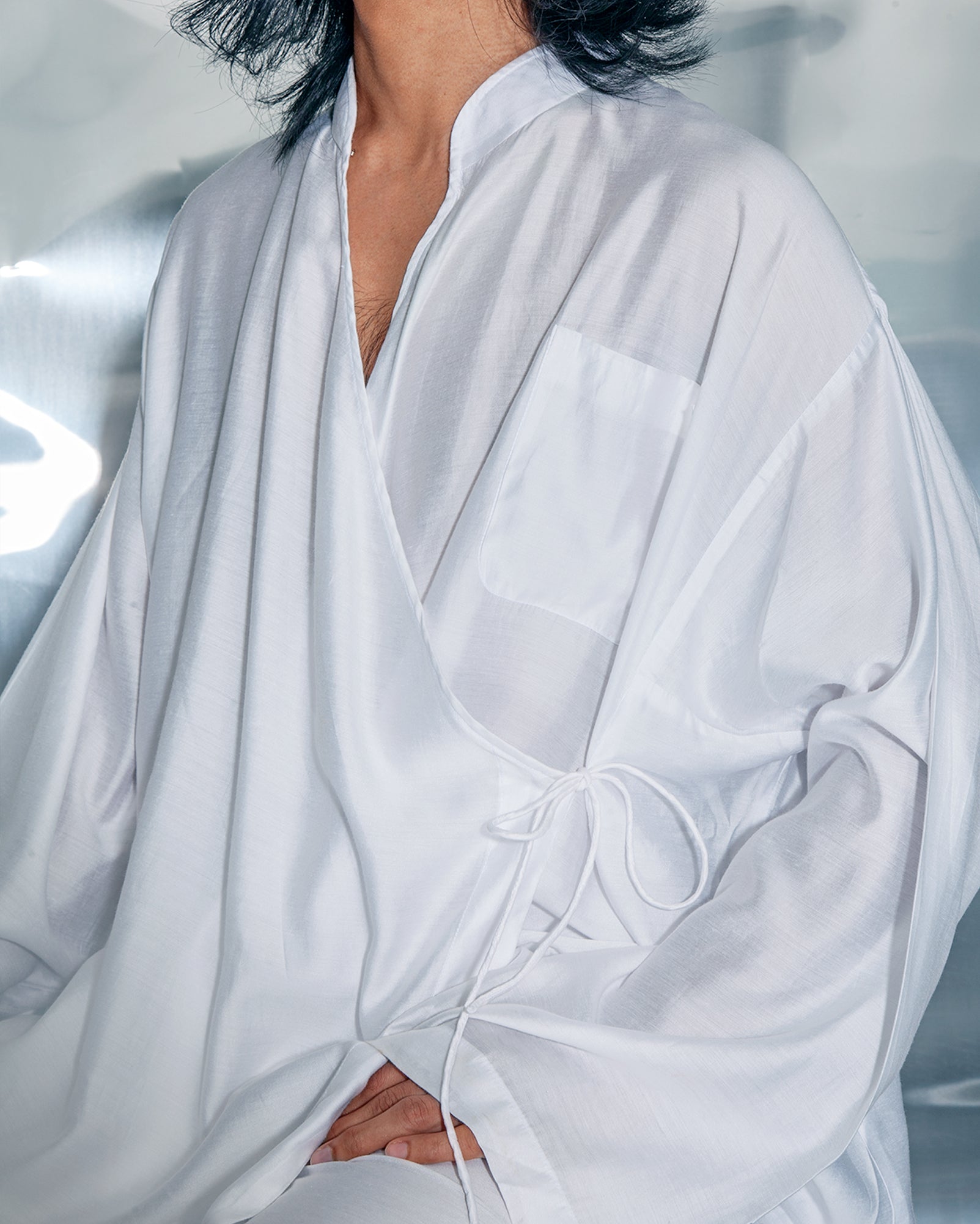 Baju Silang (White)