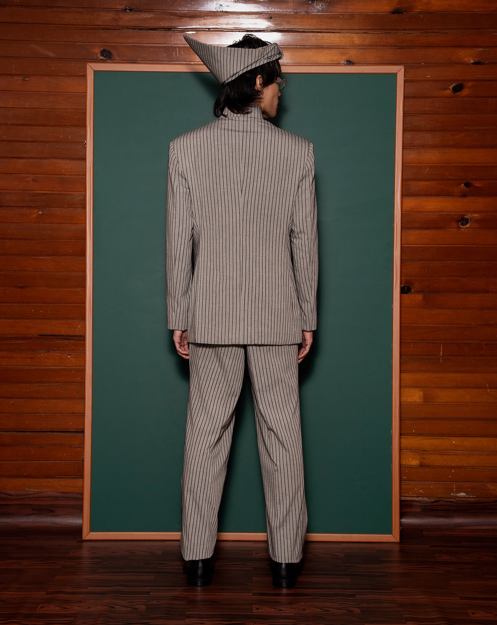 Suit Barat Malaya (Velvet Pinstripes)