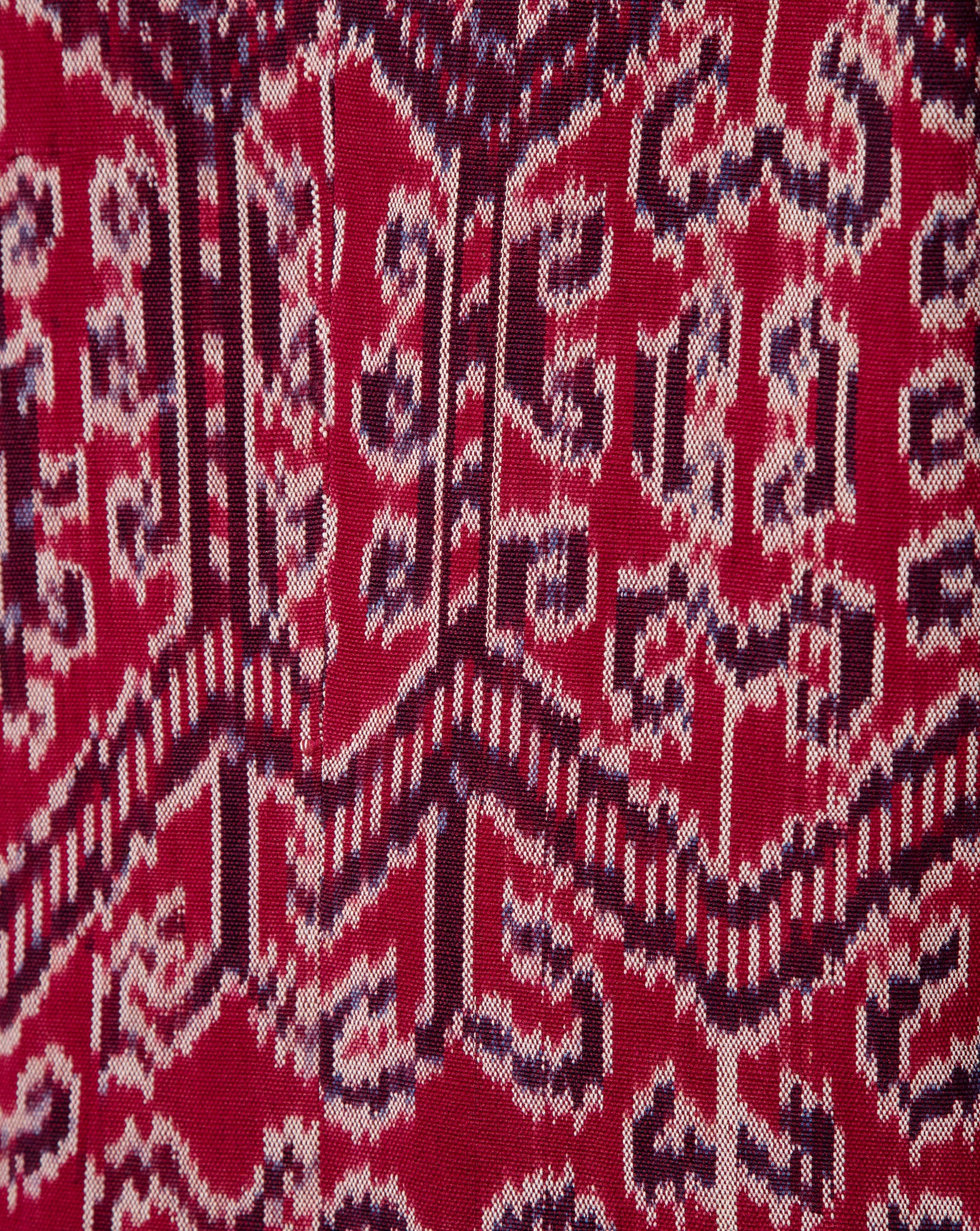 Blazer Pankou Pua Kumbu (Red)