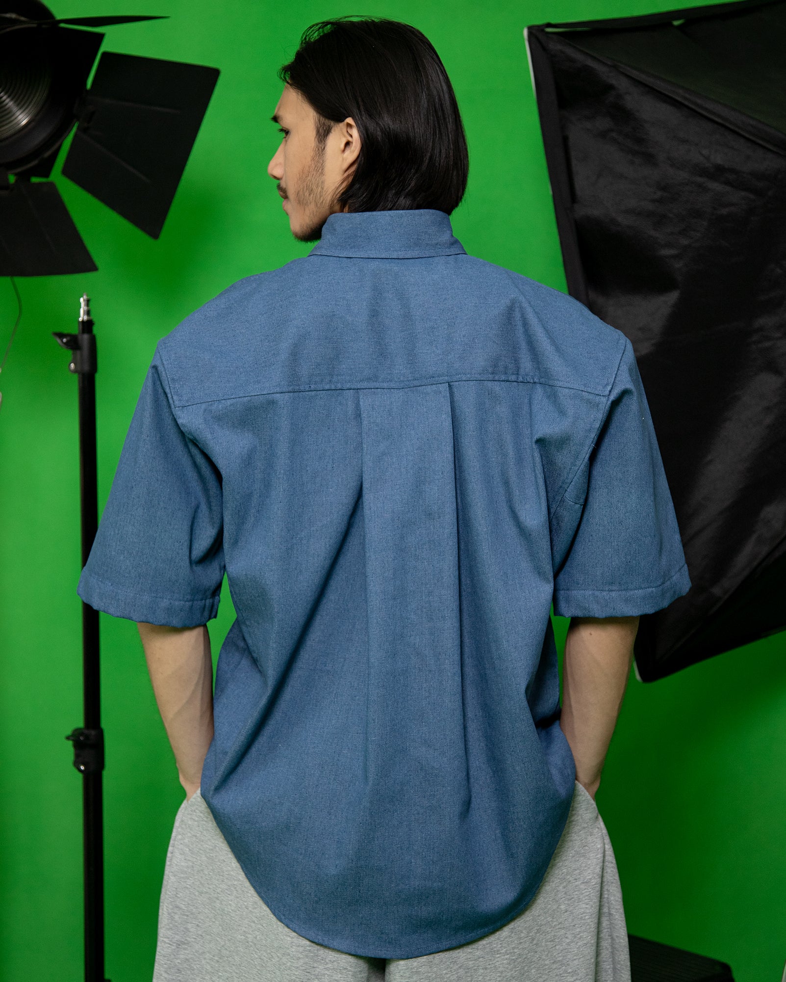 Mahkota Shirt (Mid Denim)