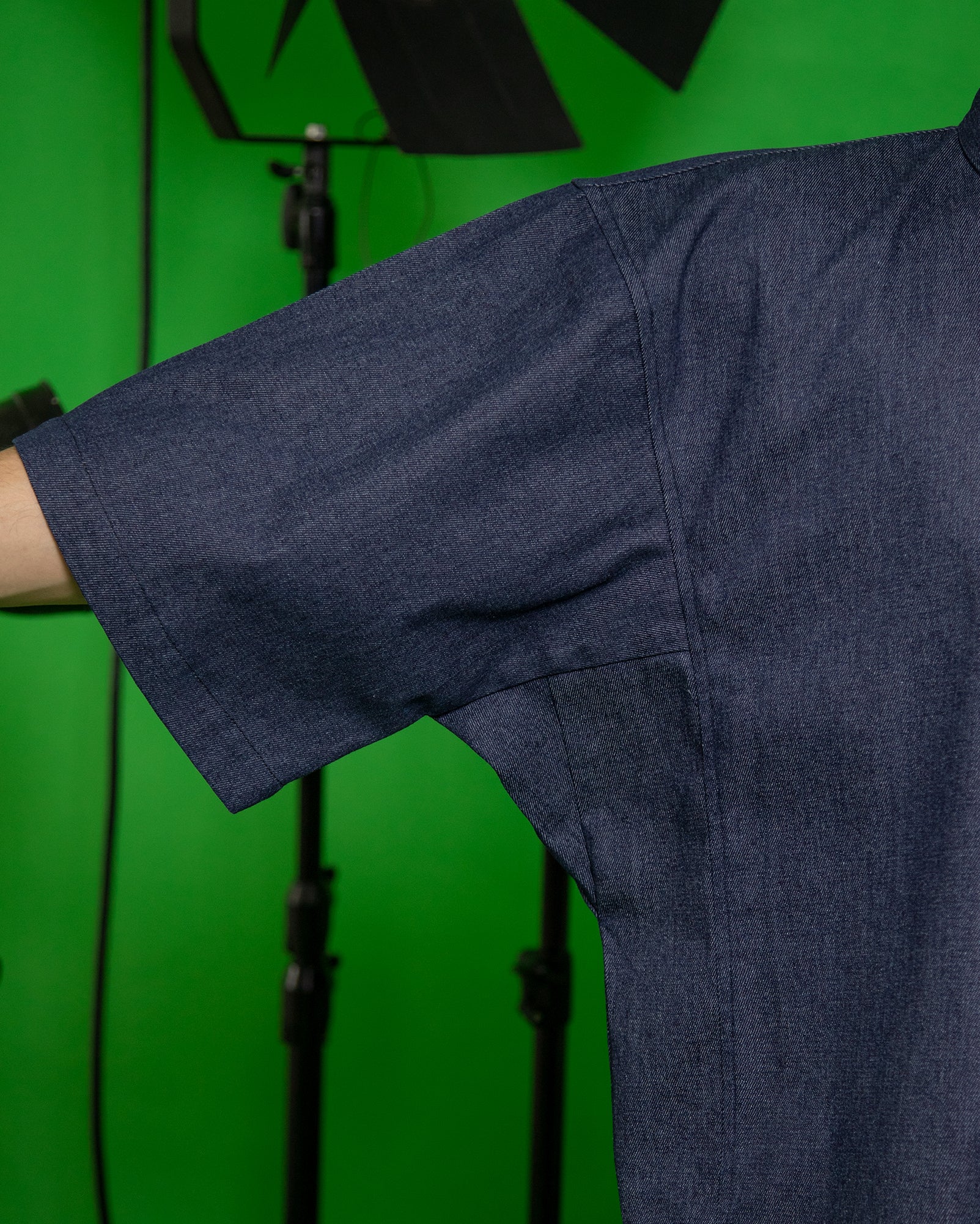 Mahkota Shirt (Navy Denim)
