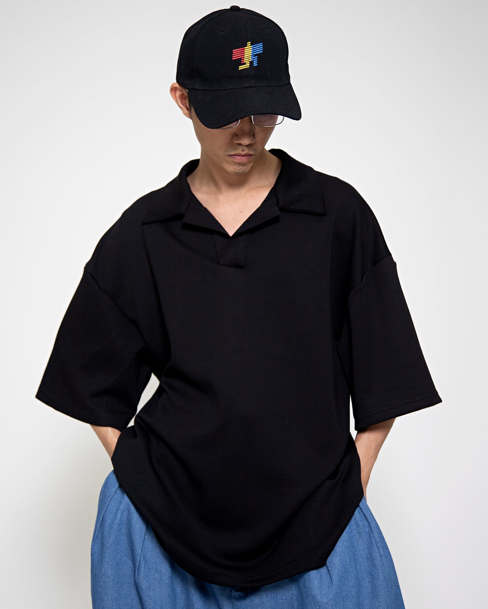 Polo Jersey (Black)