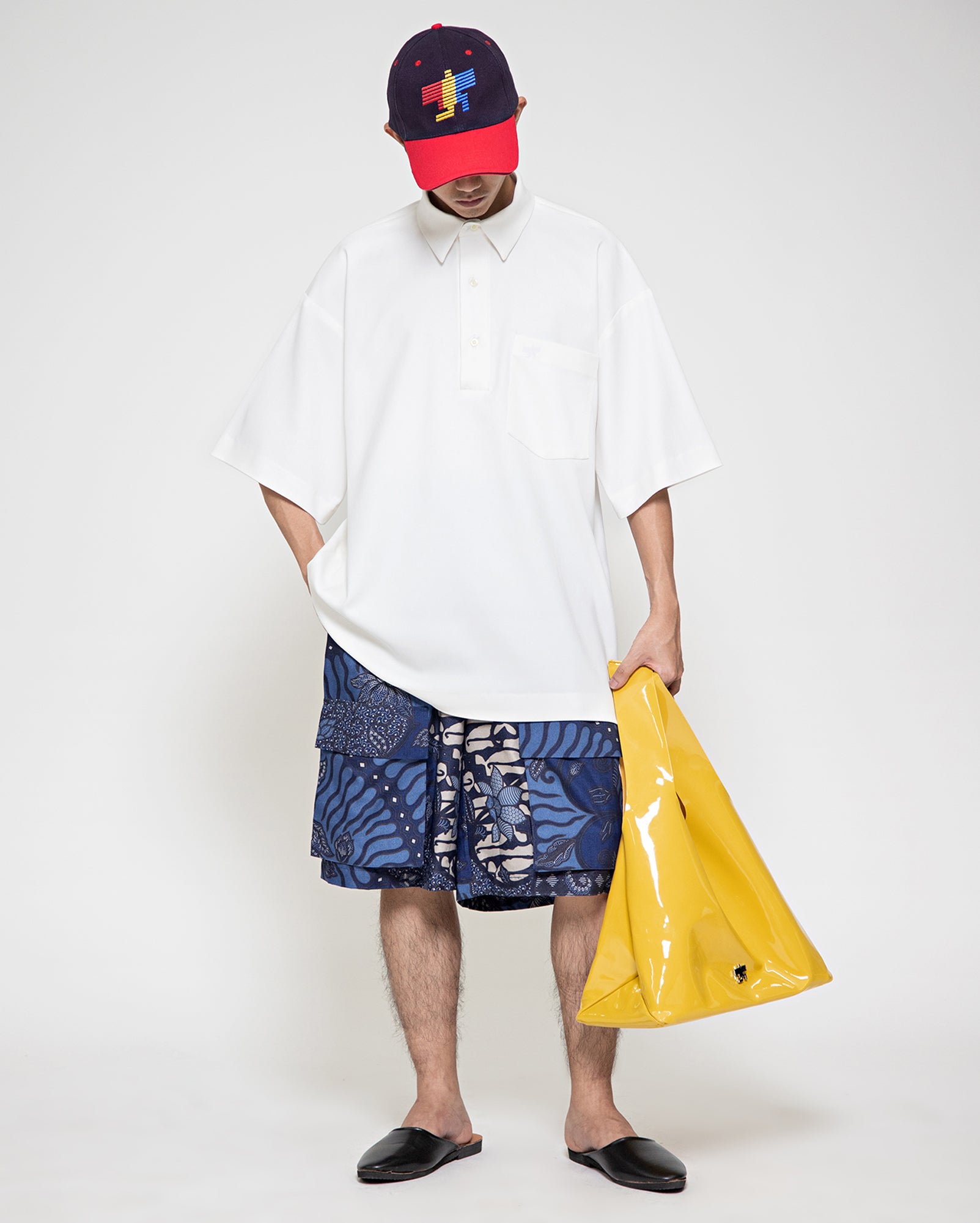 Polo Denim (White)