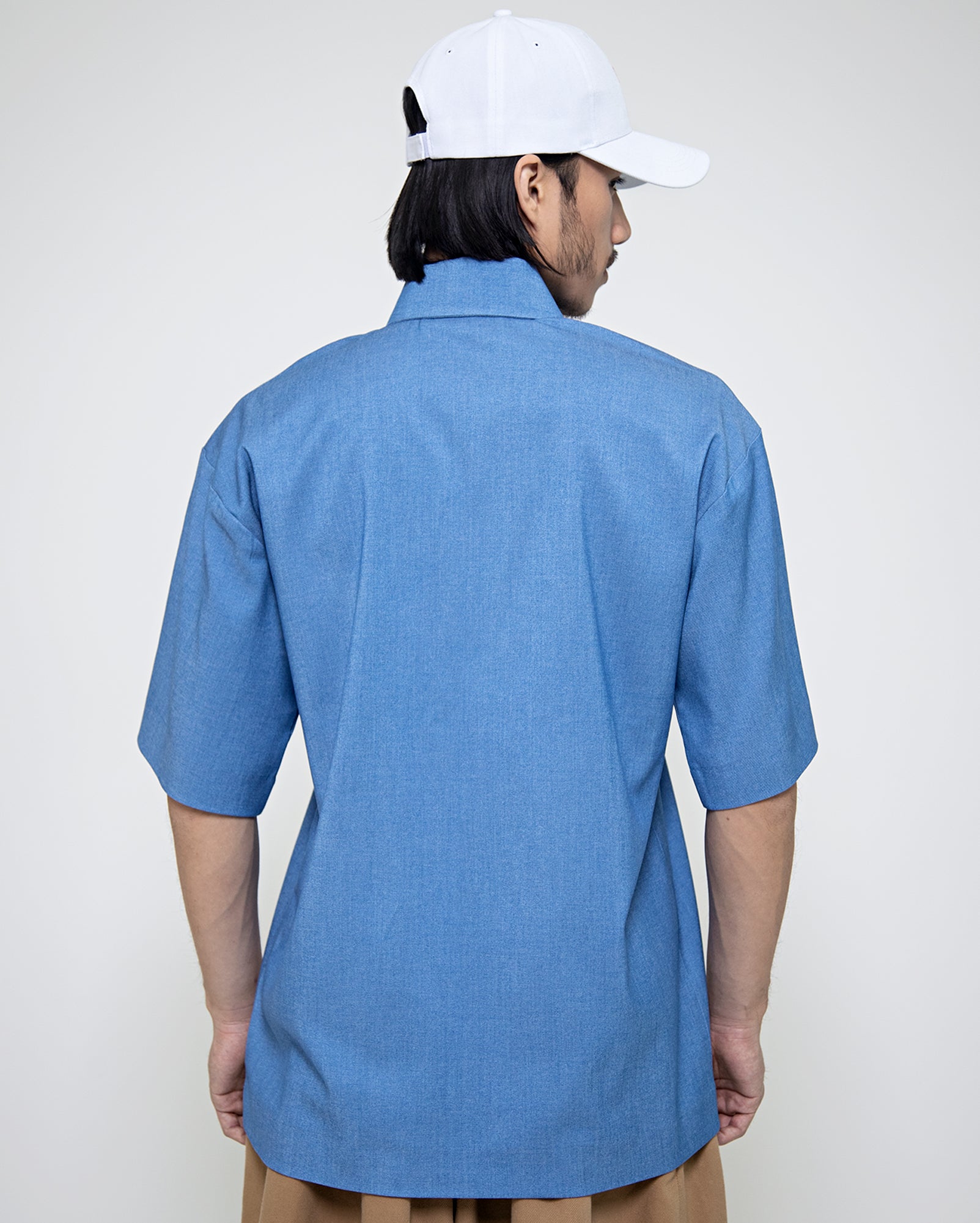 Polo Denim (Biru)