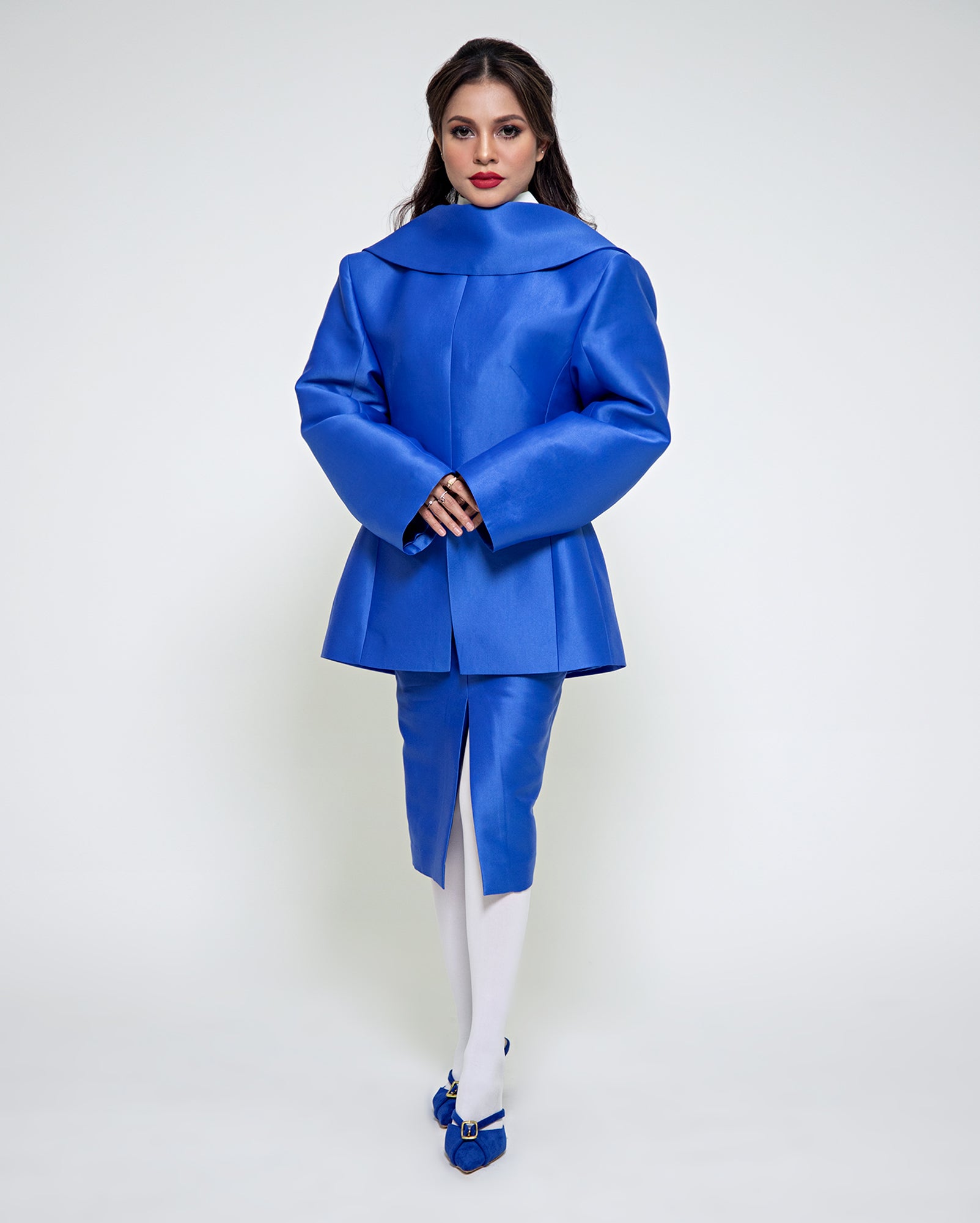 Blazer Terbalik (Cobalt)