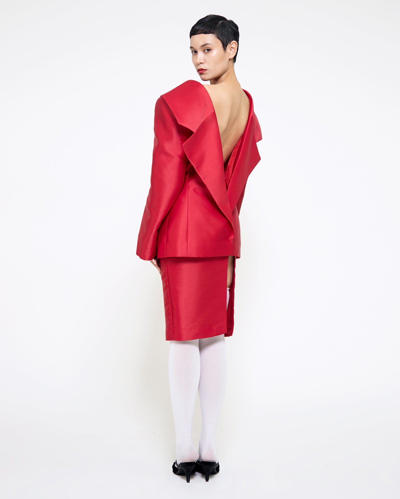 Blazer Terbalik (Red)