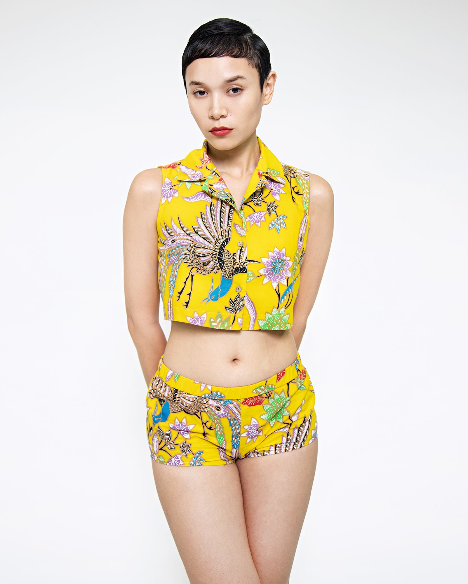 Baju Pantai Krop (Yellow)