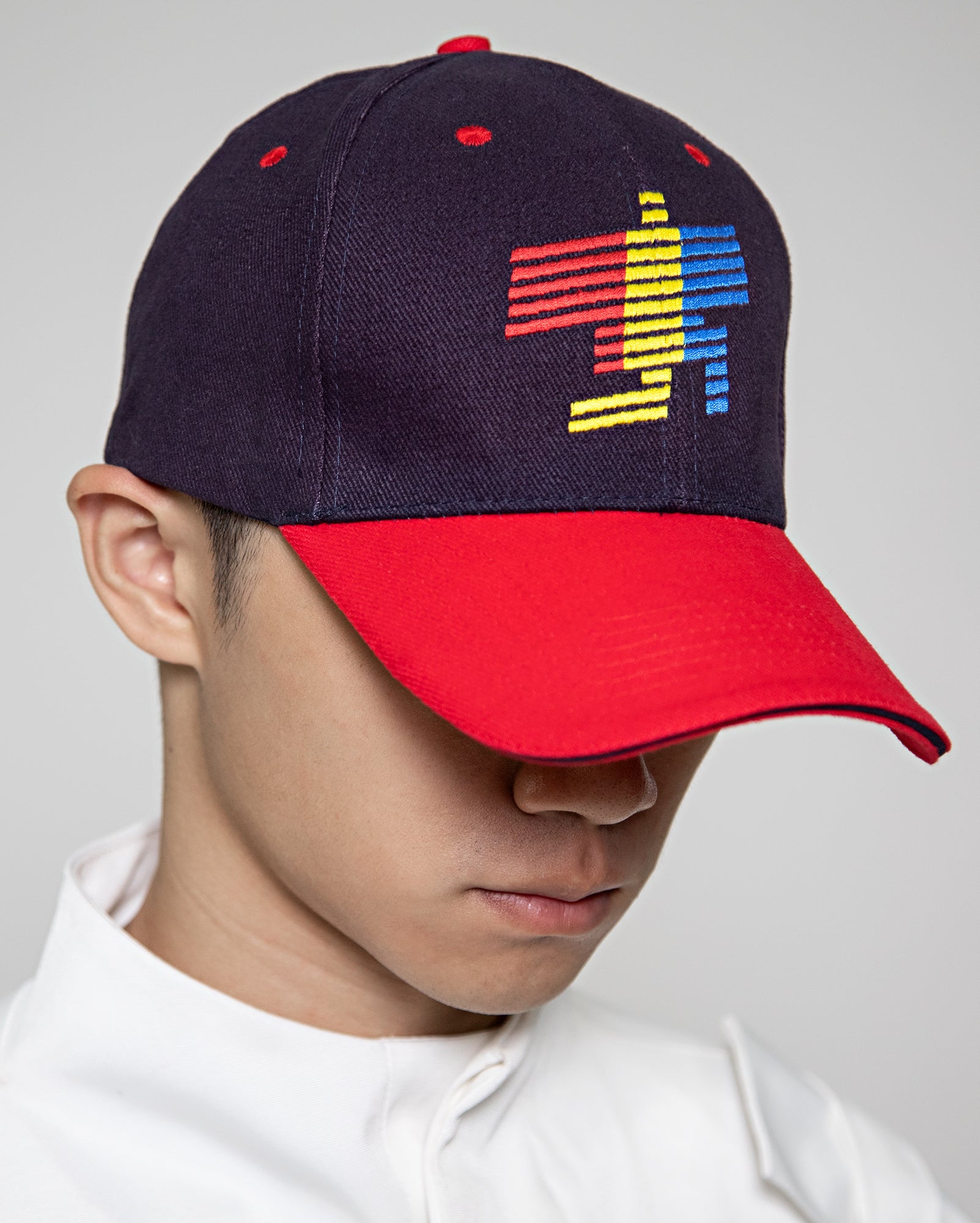 TV Crew Cap (Indigo Red)