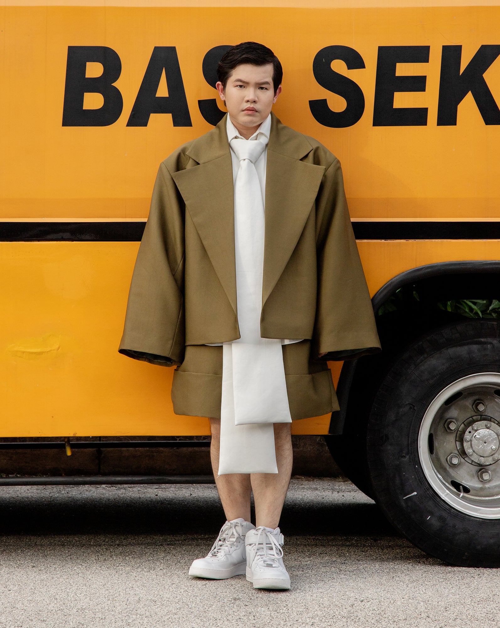 Blazer Sekolah (Army)
