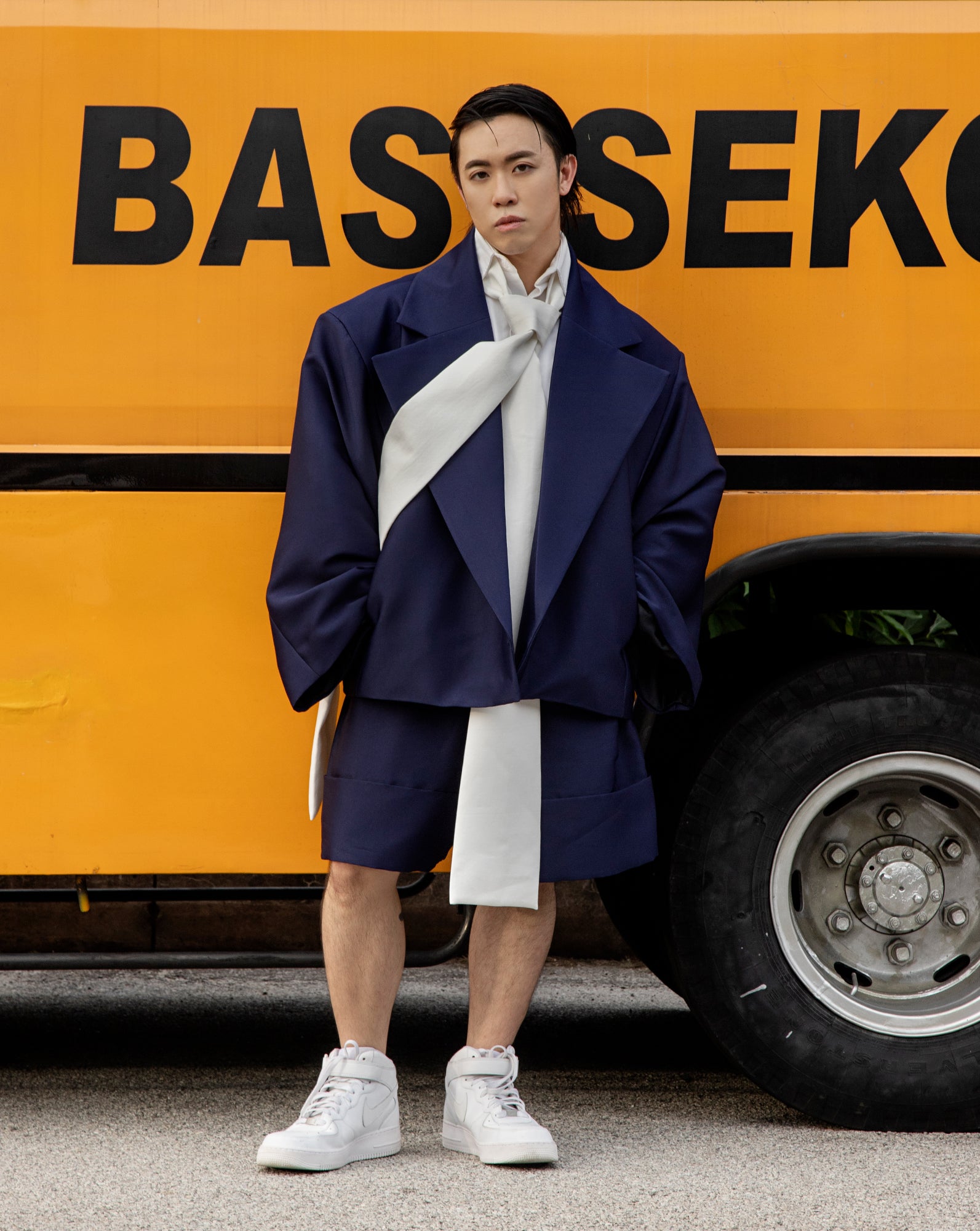 Blazer Sekolah (Navy)