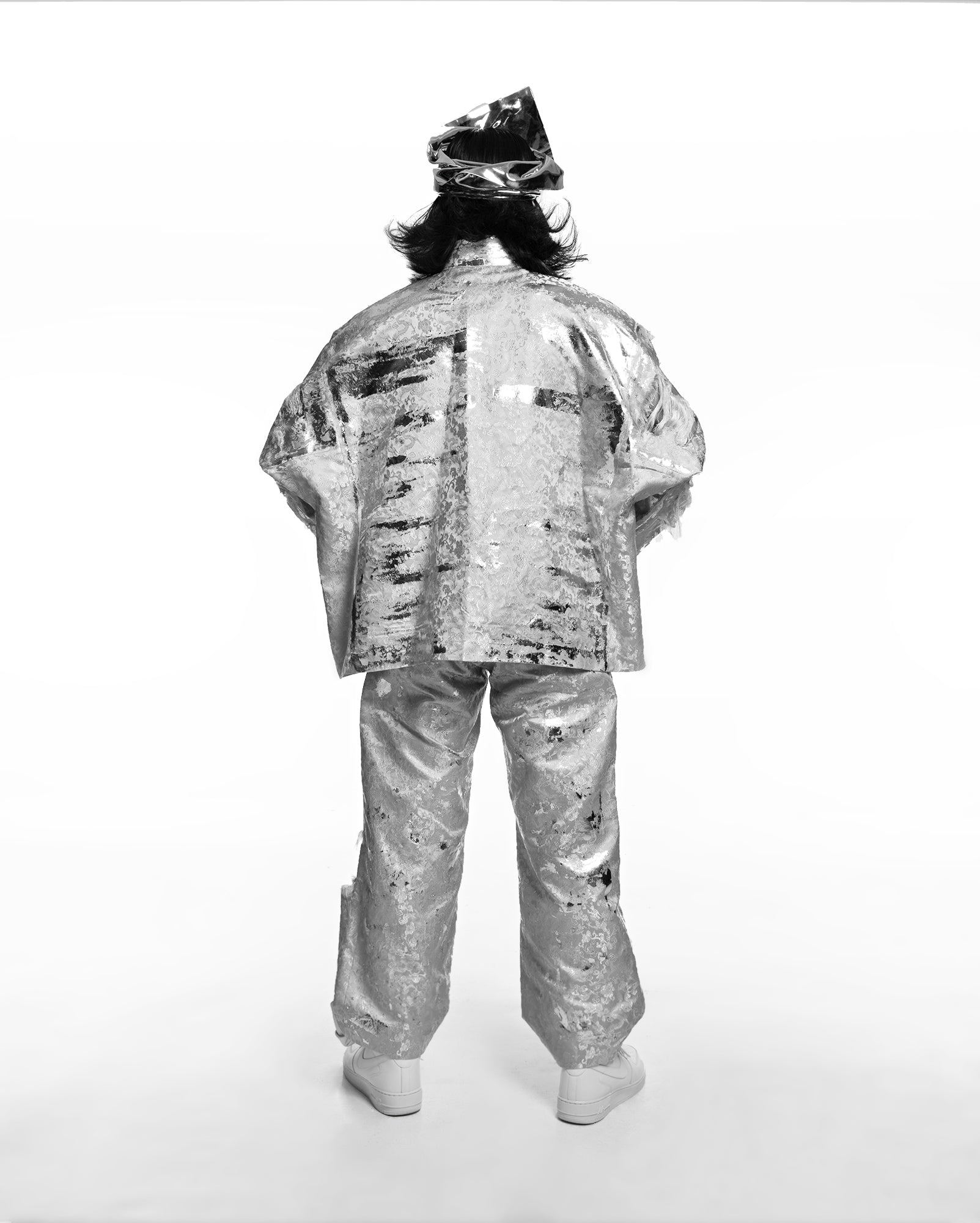 Magua Oversaiz Tenun Naga (Silver)