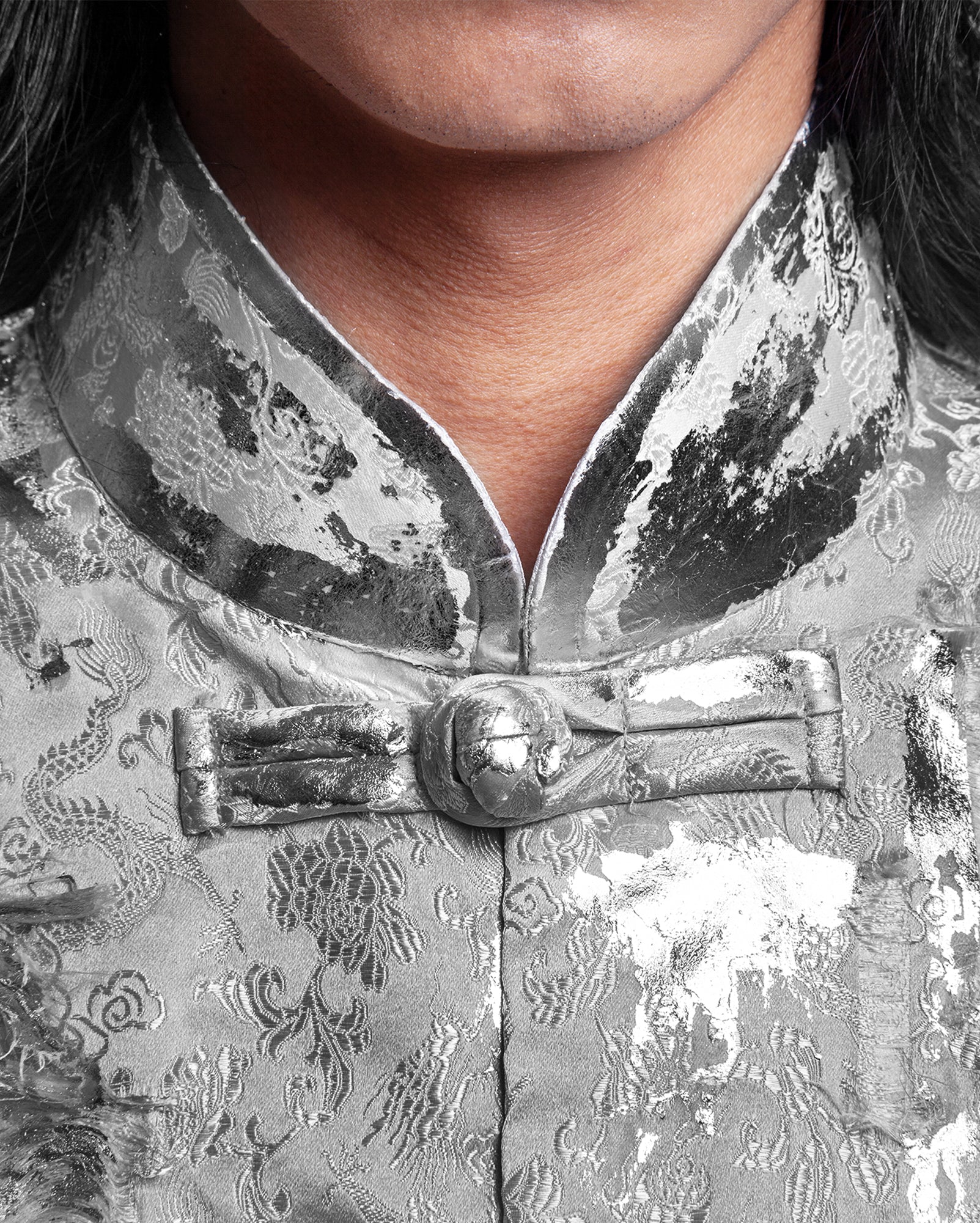 Magua Oversaiz Tenun Naga (Silver)