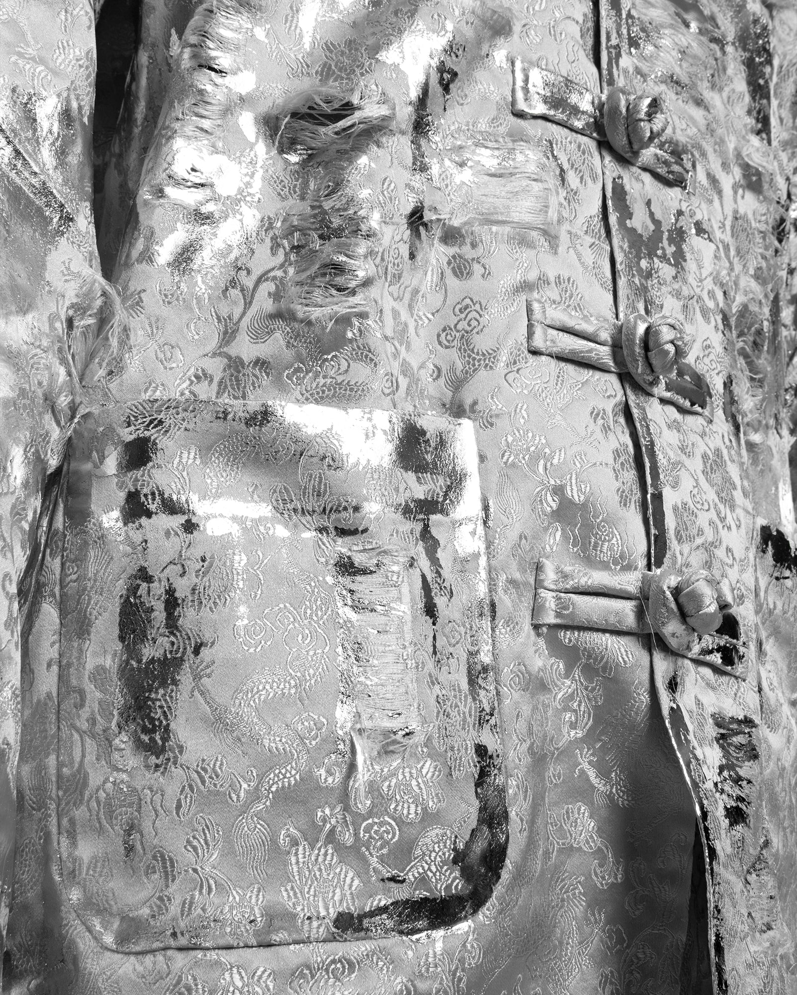 Magua Oversaiz Tenun Naga (Silver)