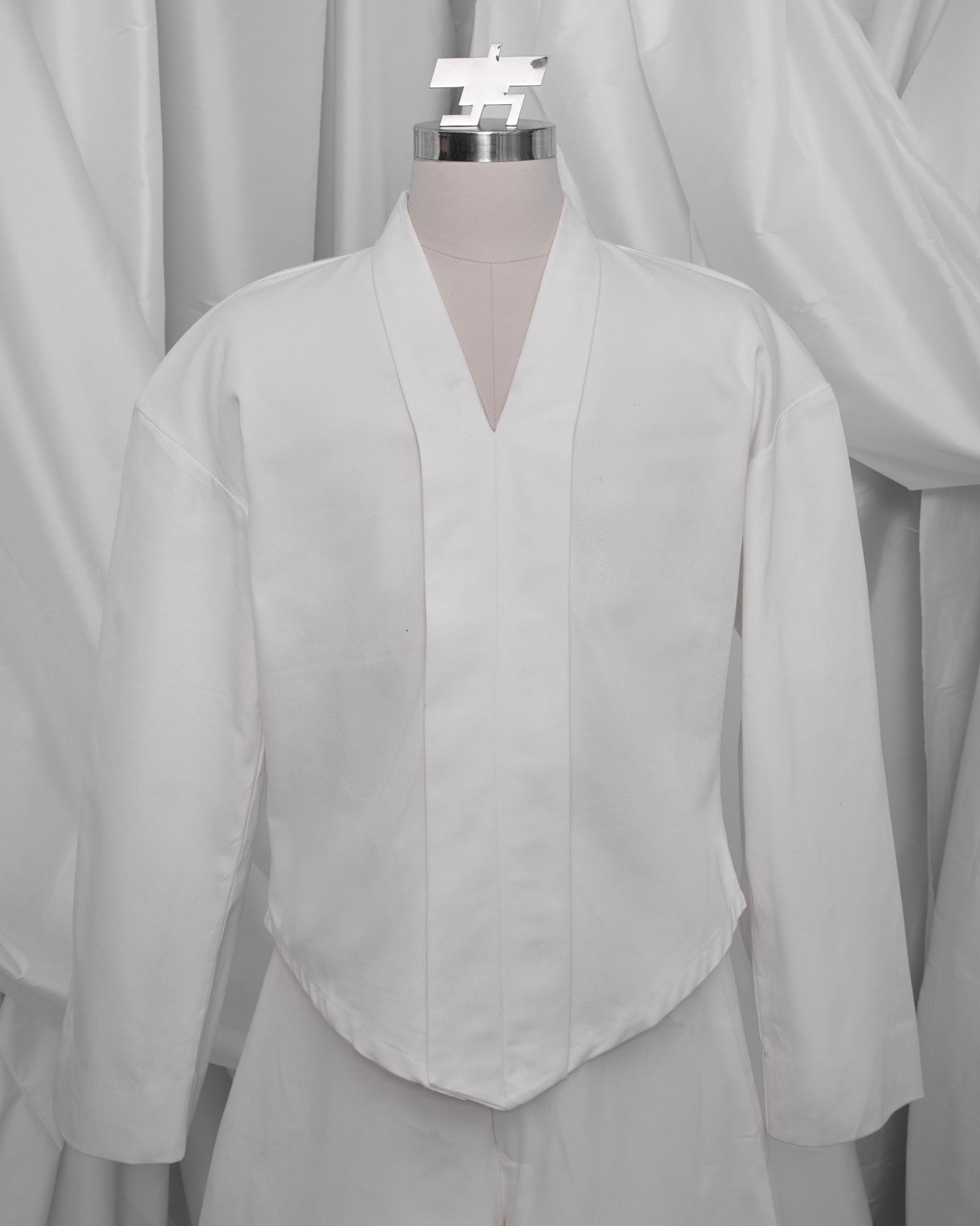 Kebaya Baba (White)