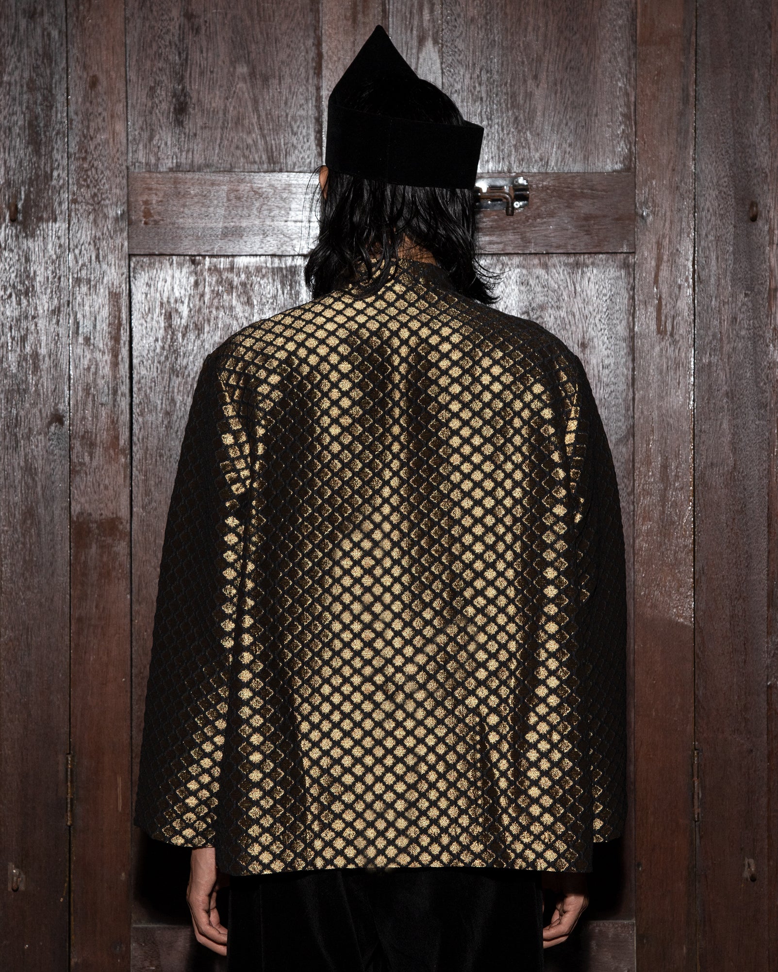 Baju Brokat Qaba (Gold)