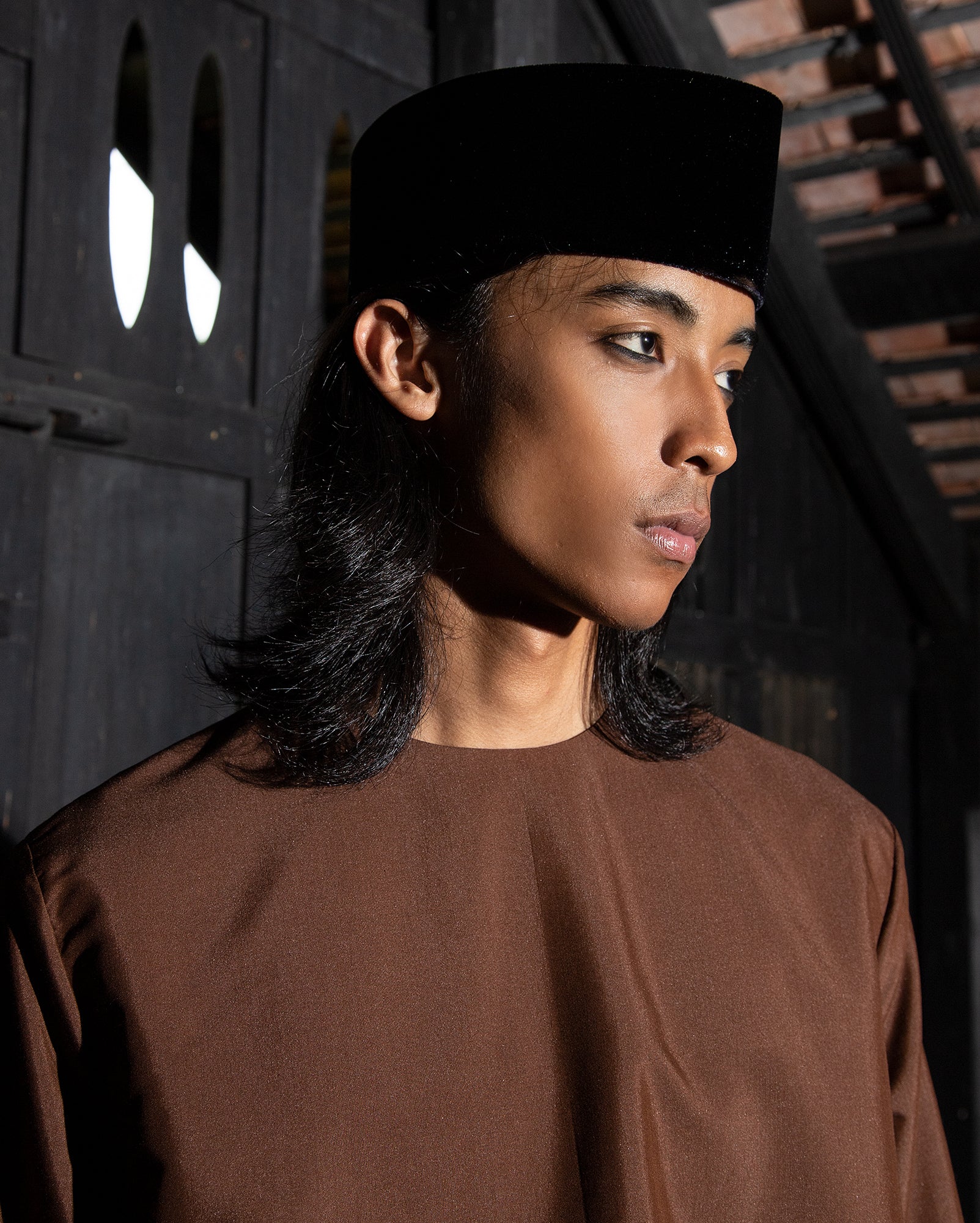 Baju Melayu Suci (Brown)