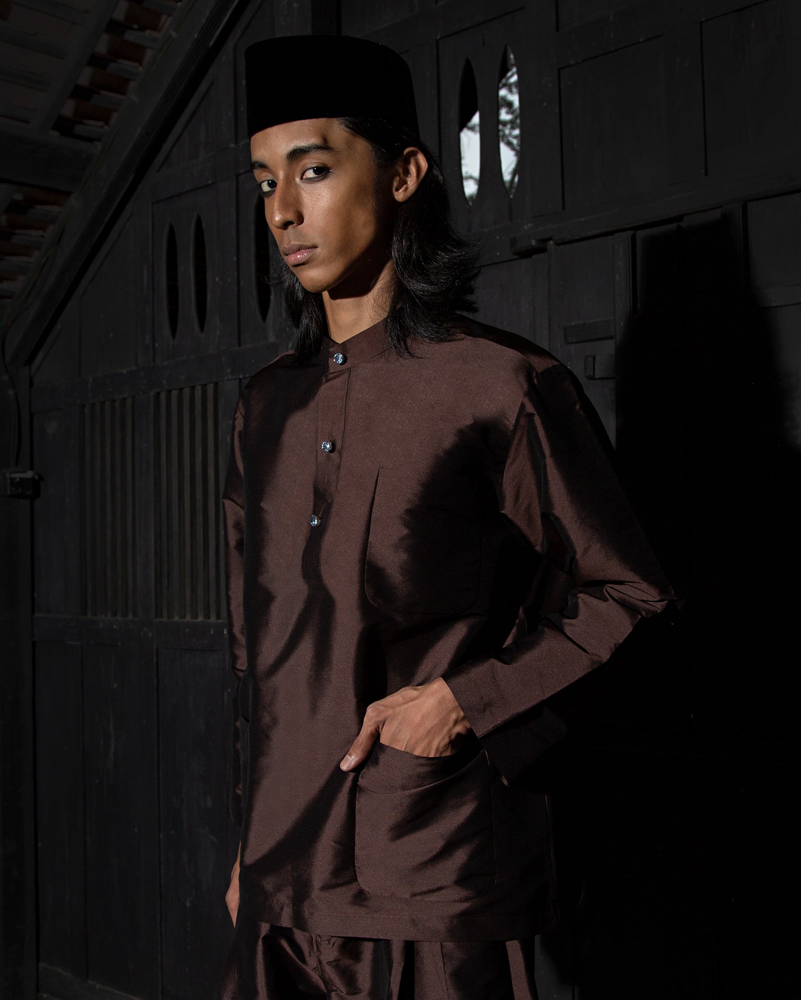 Baju Atas Cekak Musang (Perang Tua)