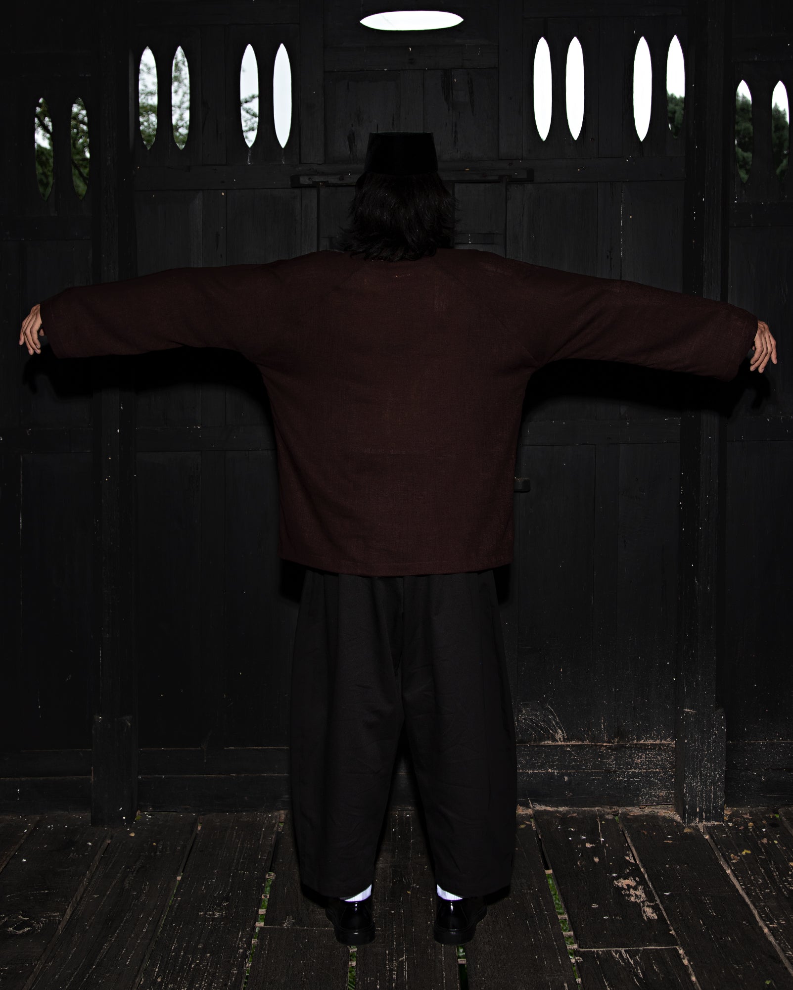 Kabaya Baba (Rosewood Linen)