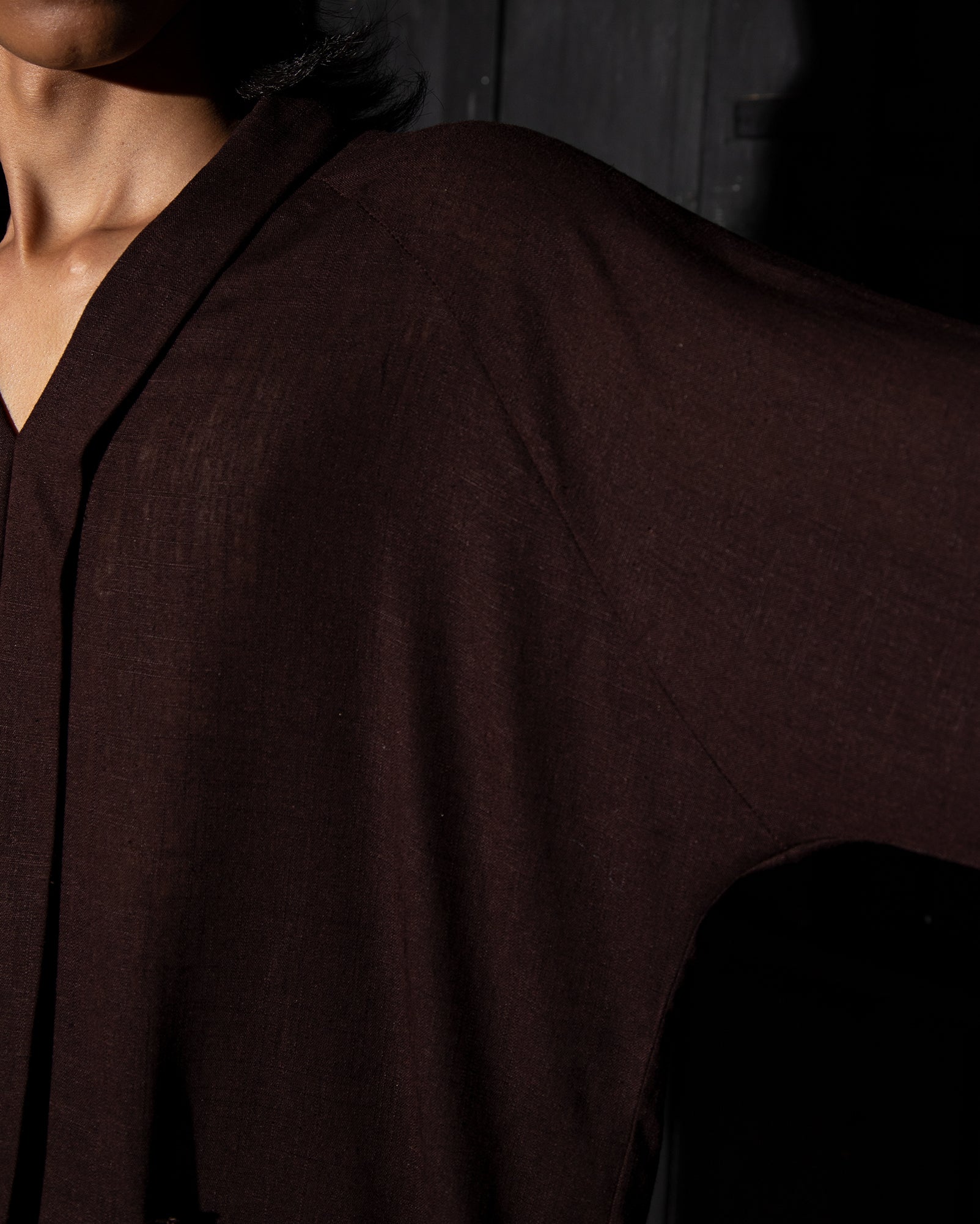 Kabaya Baba (Rosewood Linen)