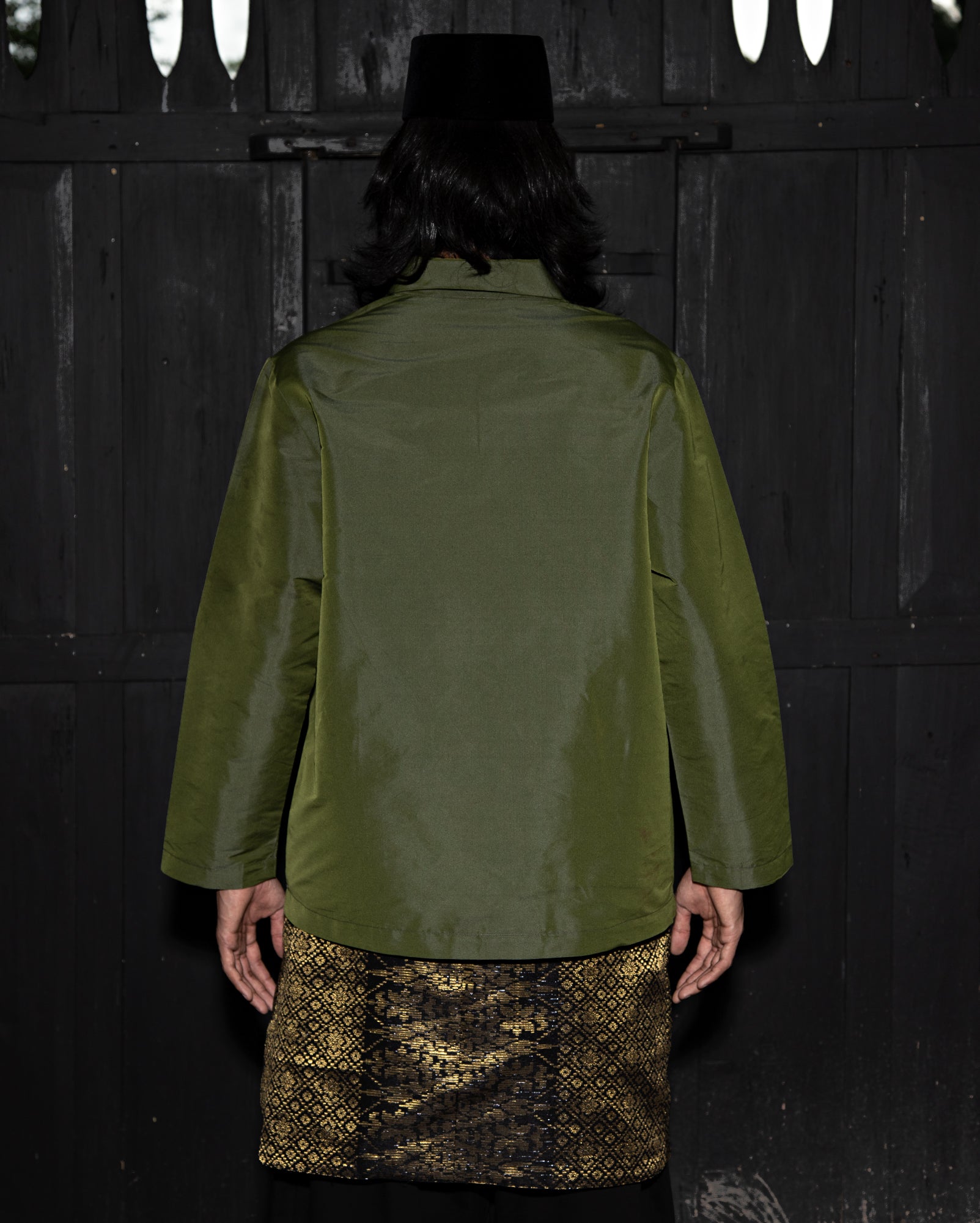 Baju Atas Teluk Tanjung (Olive)