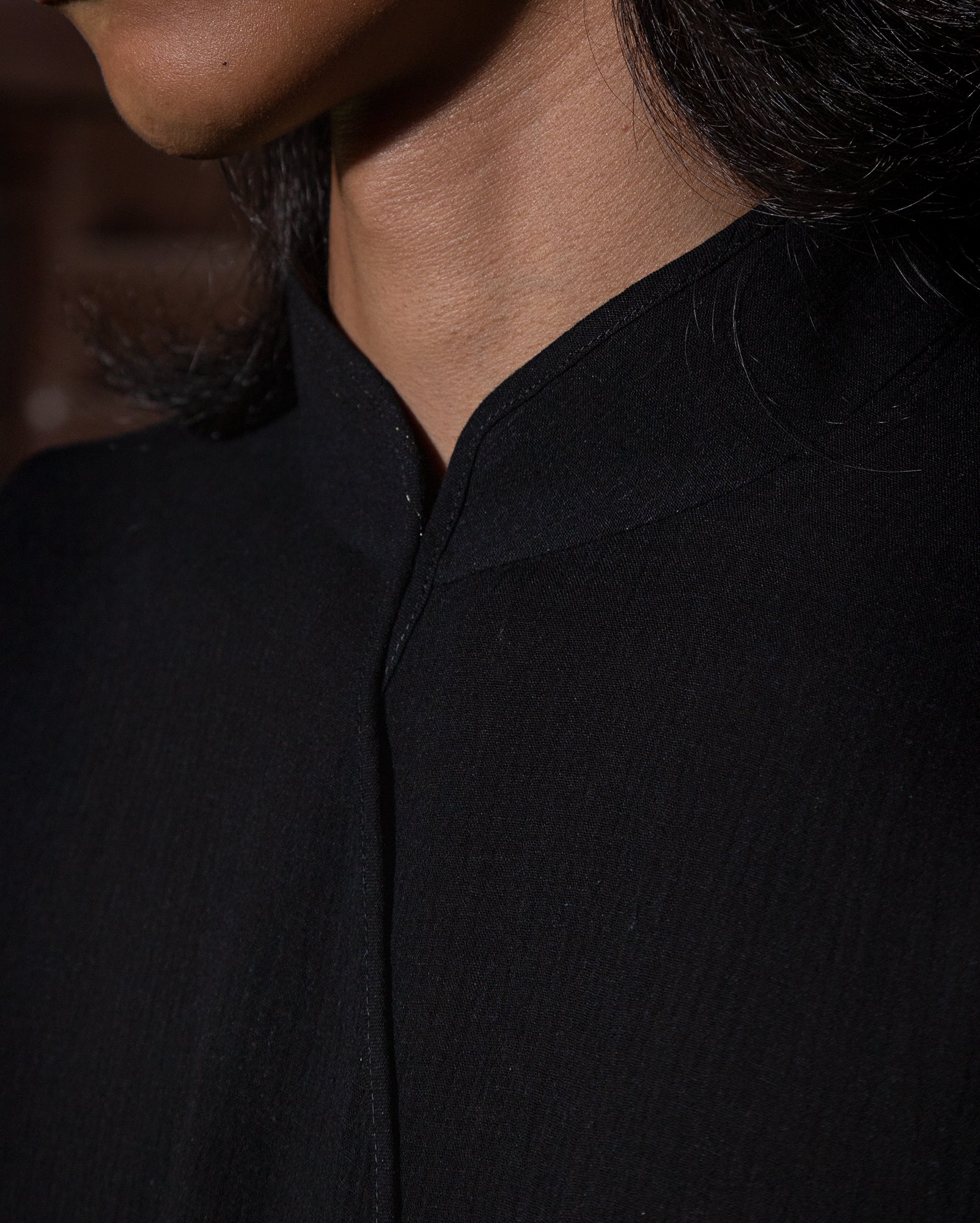Baju Silang (Black Chiffon)