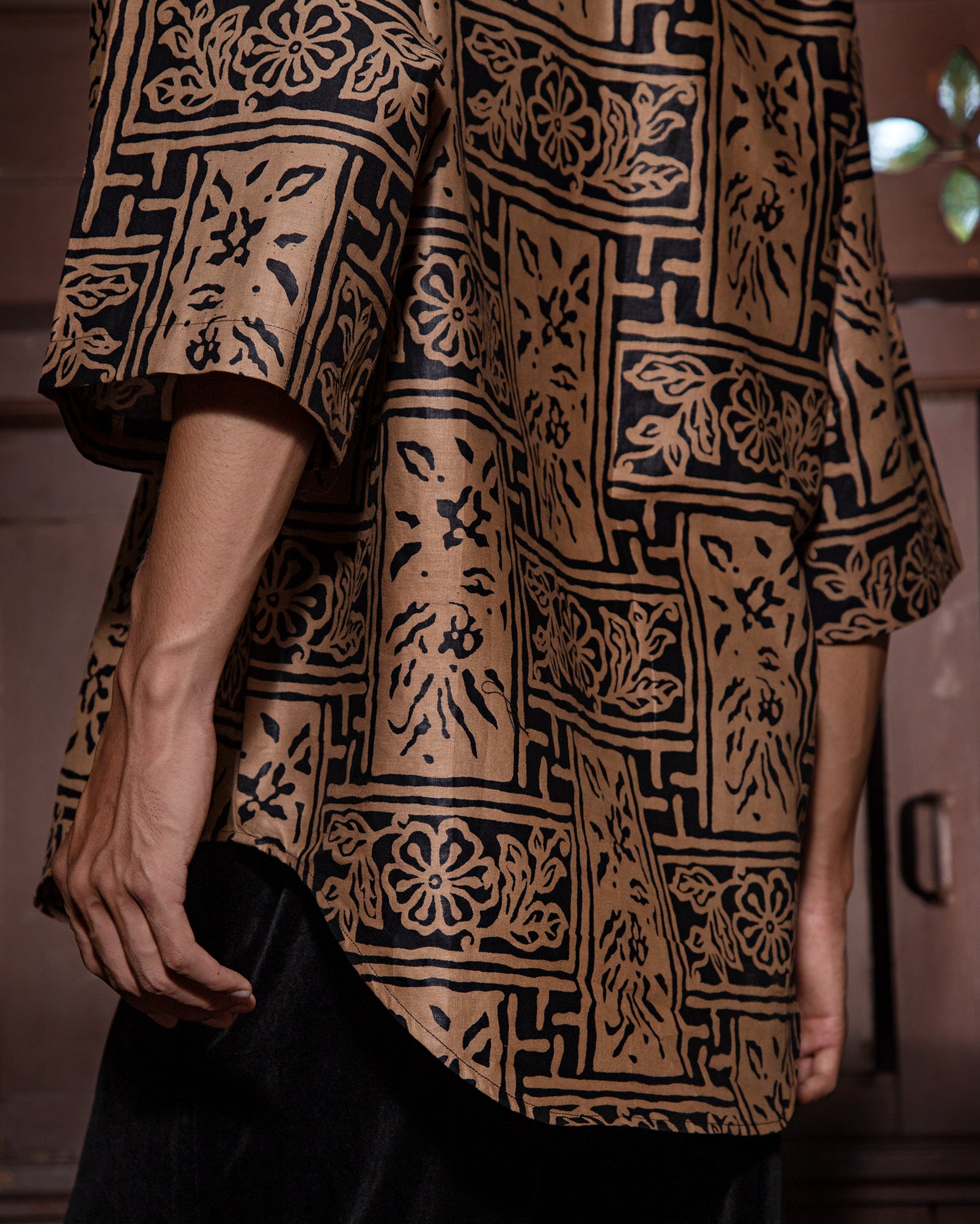 Baju Kedah Batik Jubin