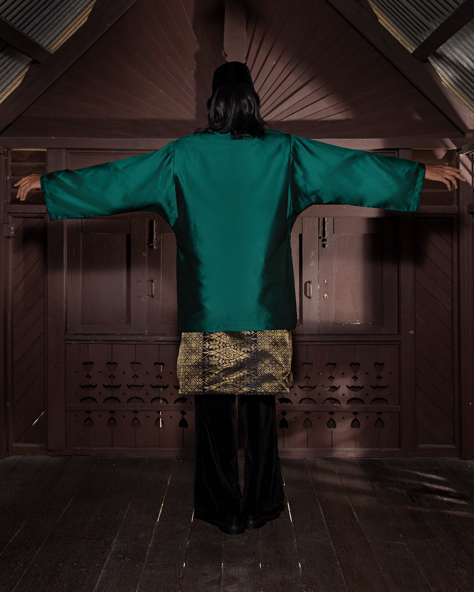 Baju Melayu Johor (Jade)
