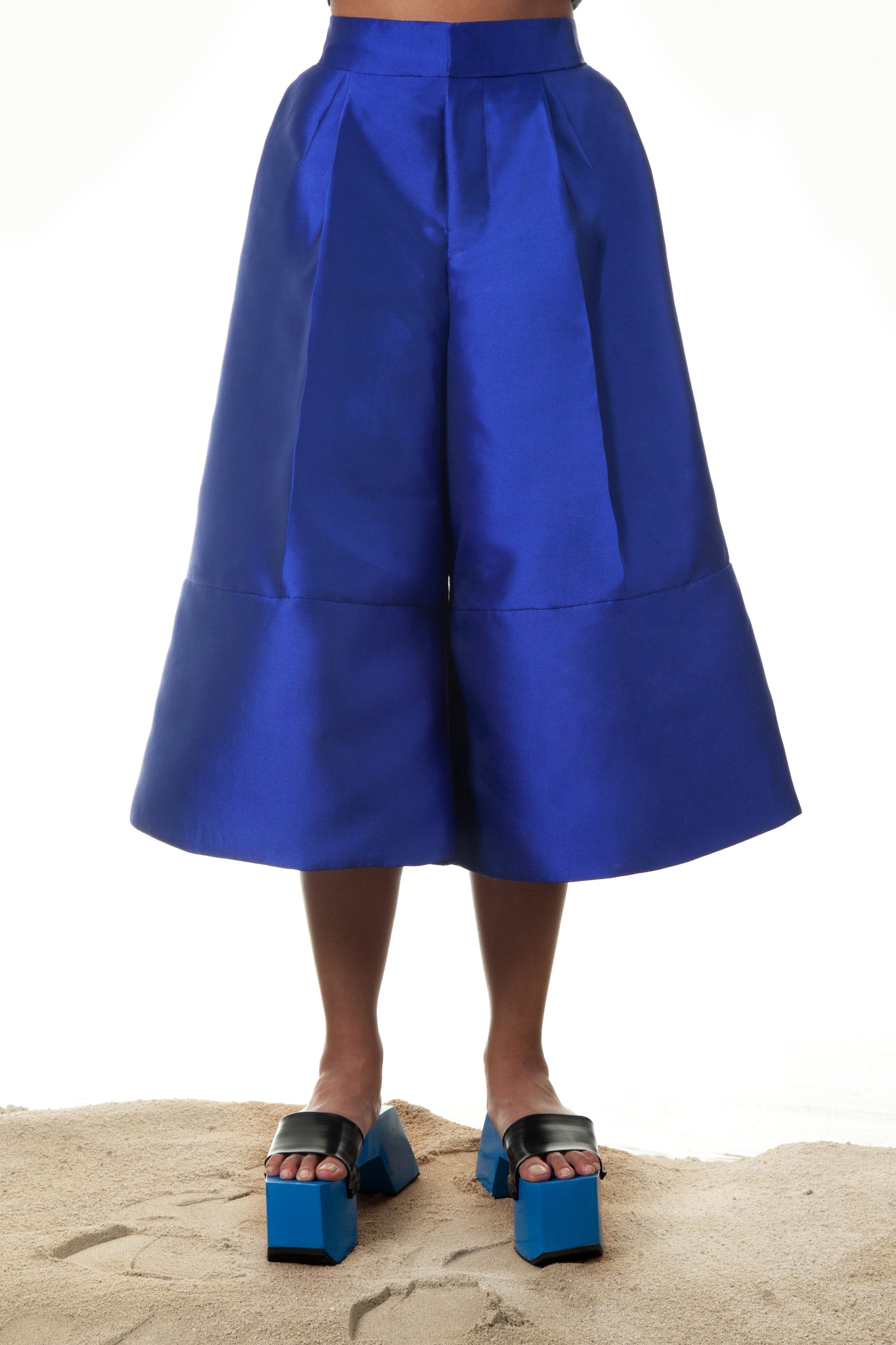 Palazzo Teffeta Pants