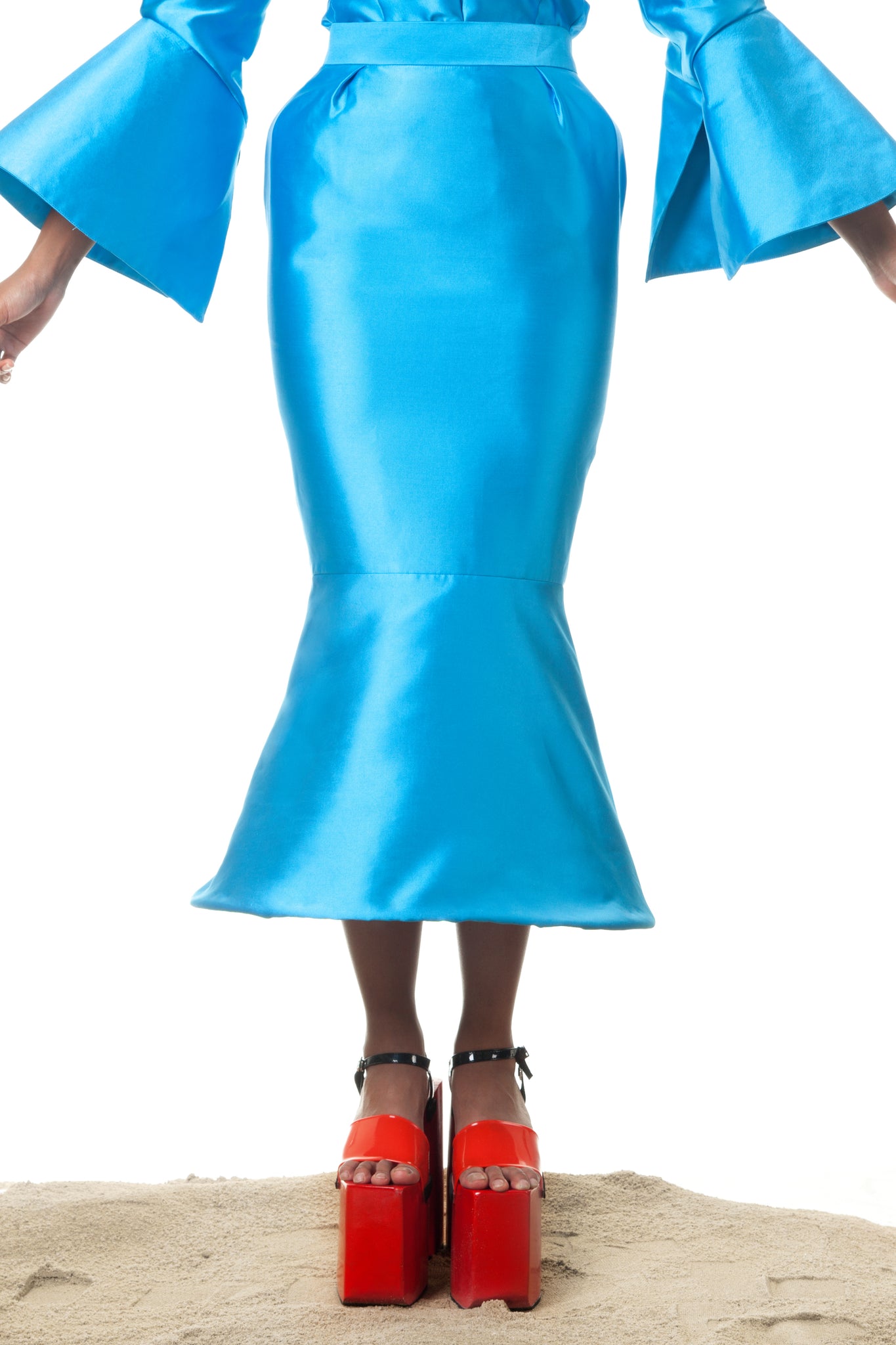 Hulla Taffeta Skirt