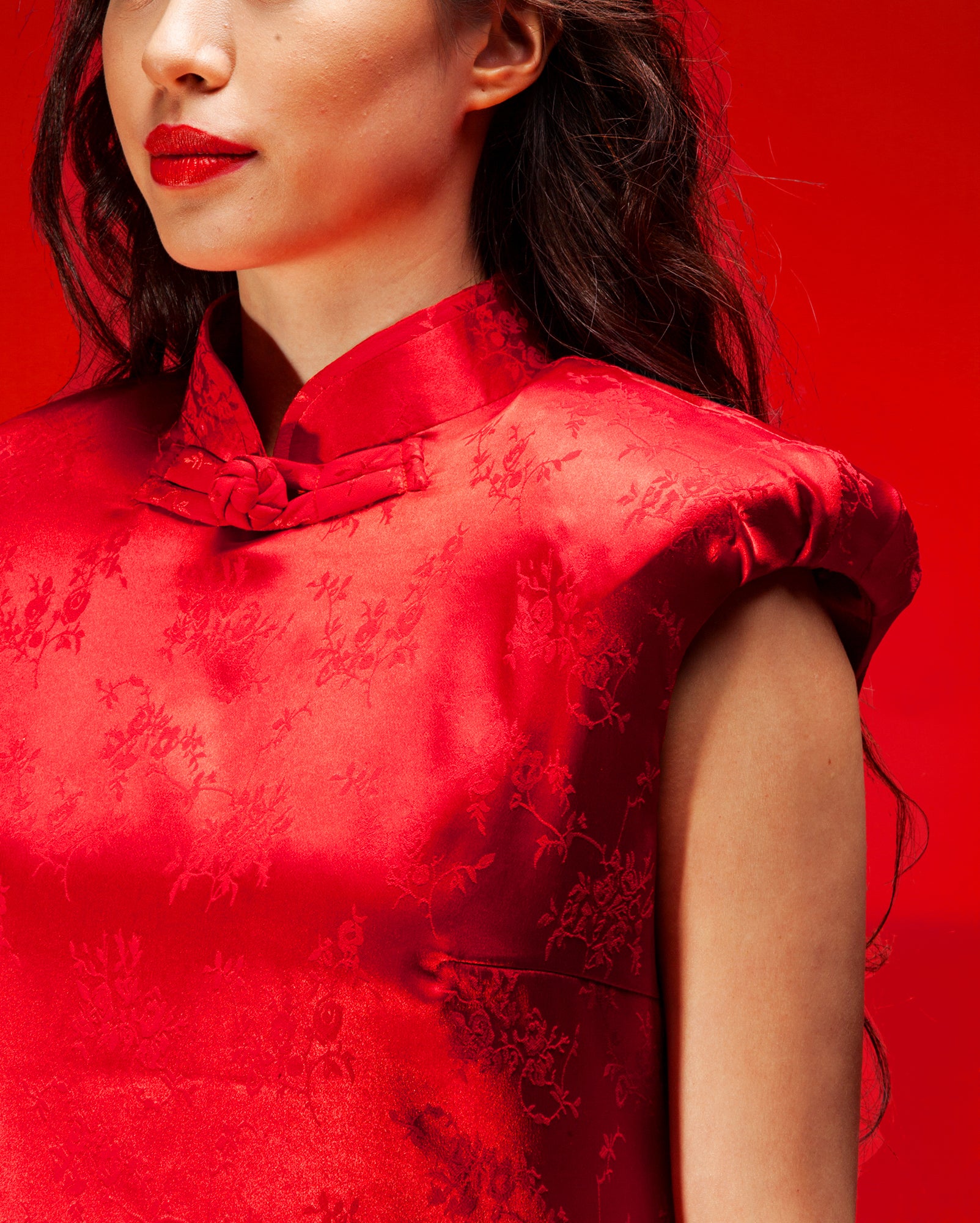 Bahu Cheongsam (Red)