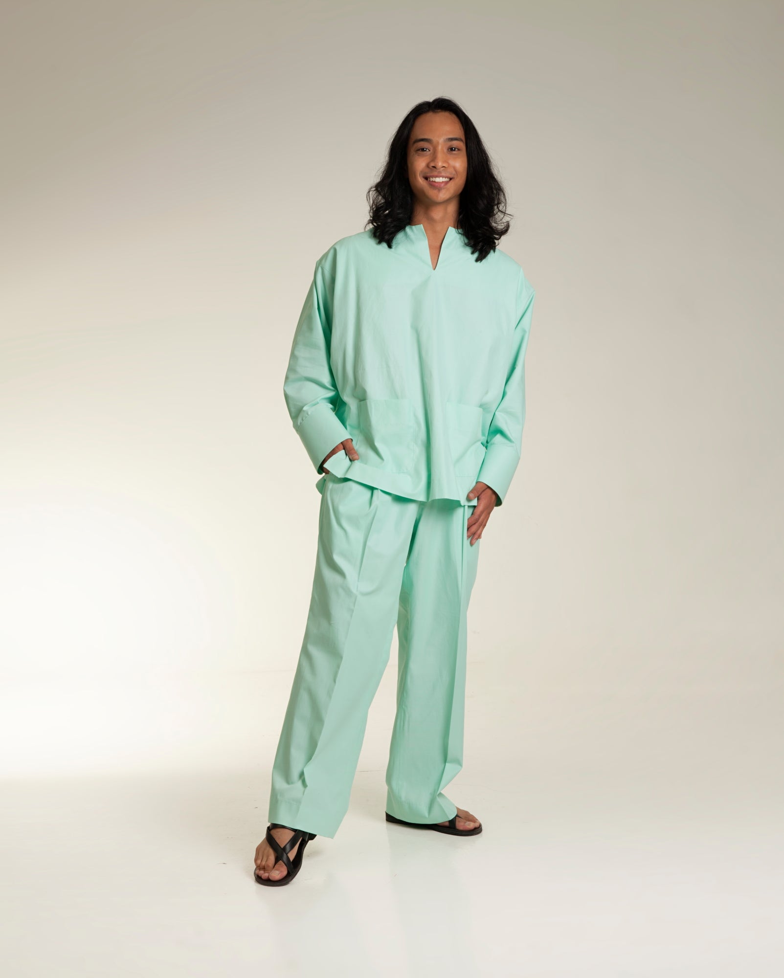 Cuff Baju Melayu Set (Mint)