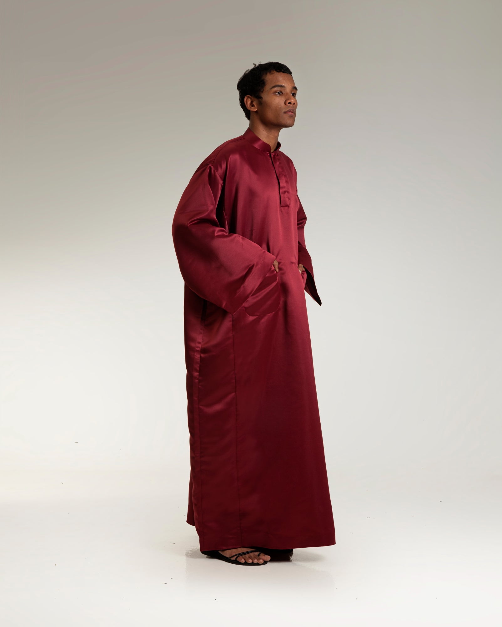 Jubah Wira (Maroon)