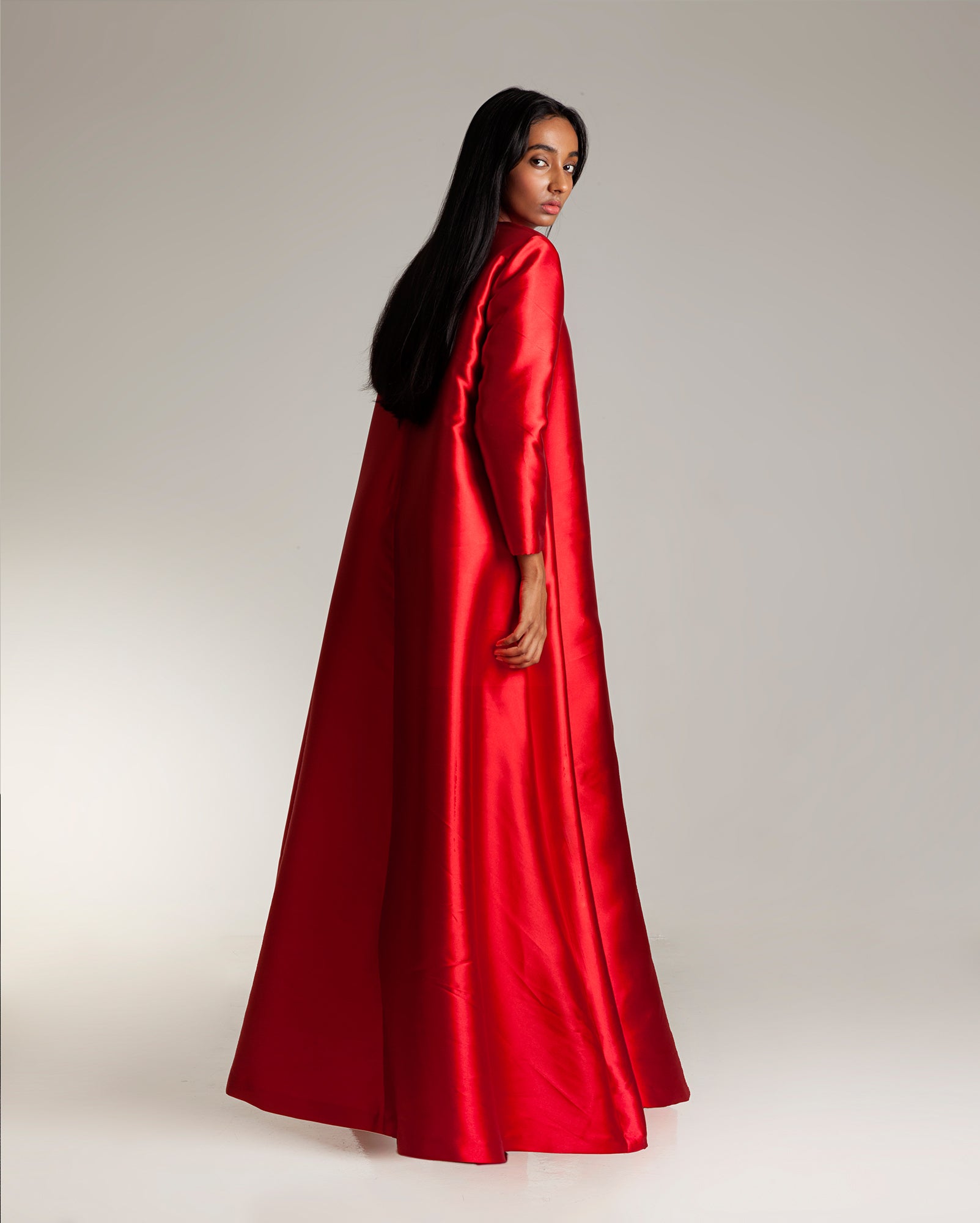 Abaya Oversaiz (Ruby)