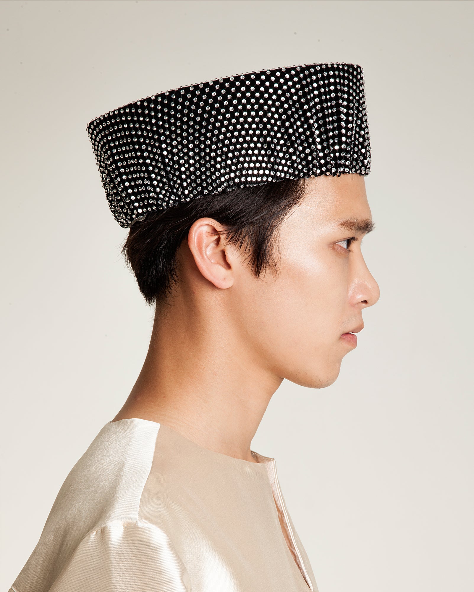 Songkok Kristal (Silver)