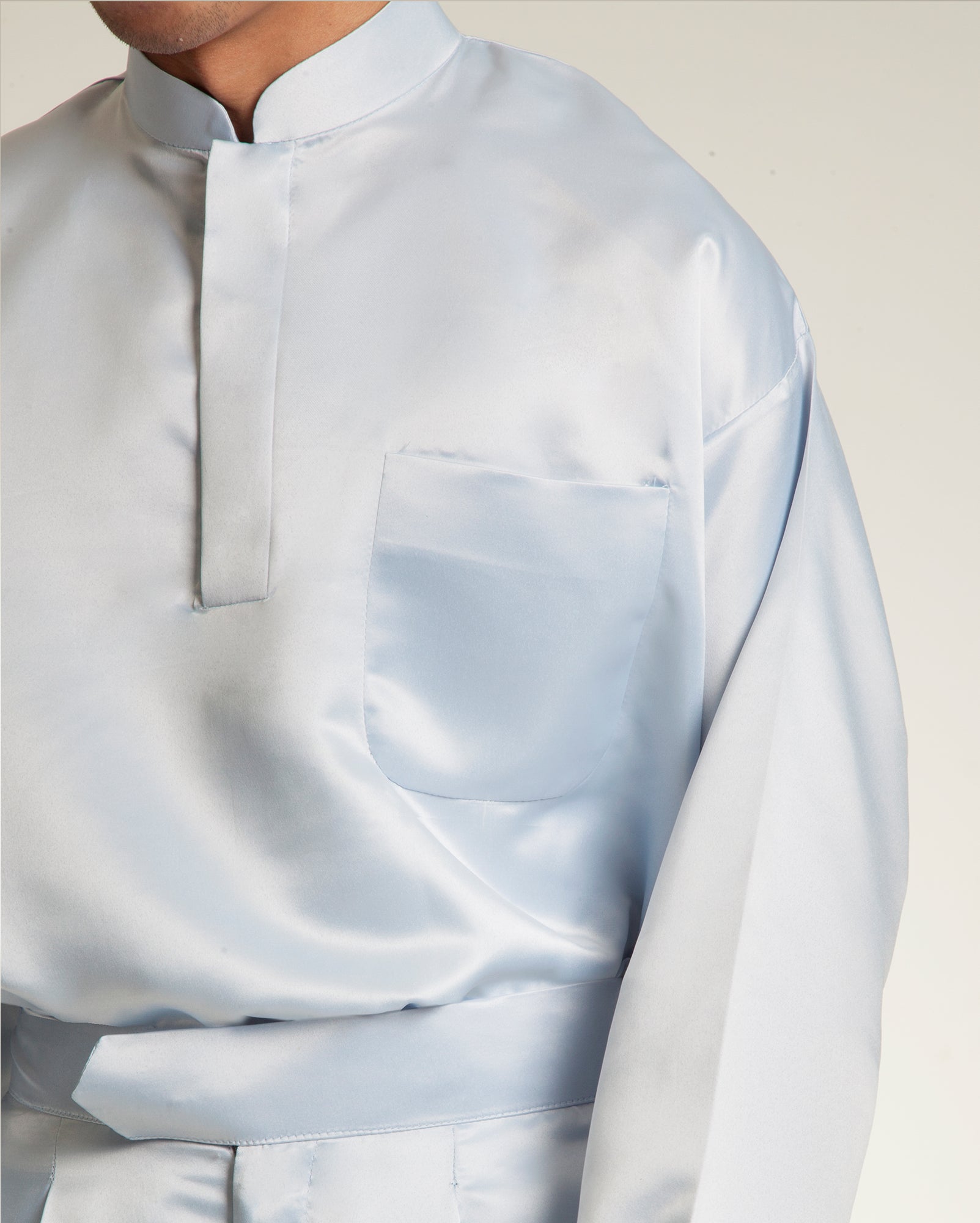 TTFGA Baju Melayu Lurus Set (Powder Blue)