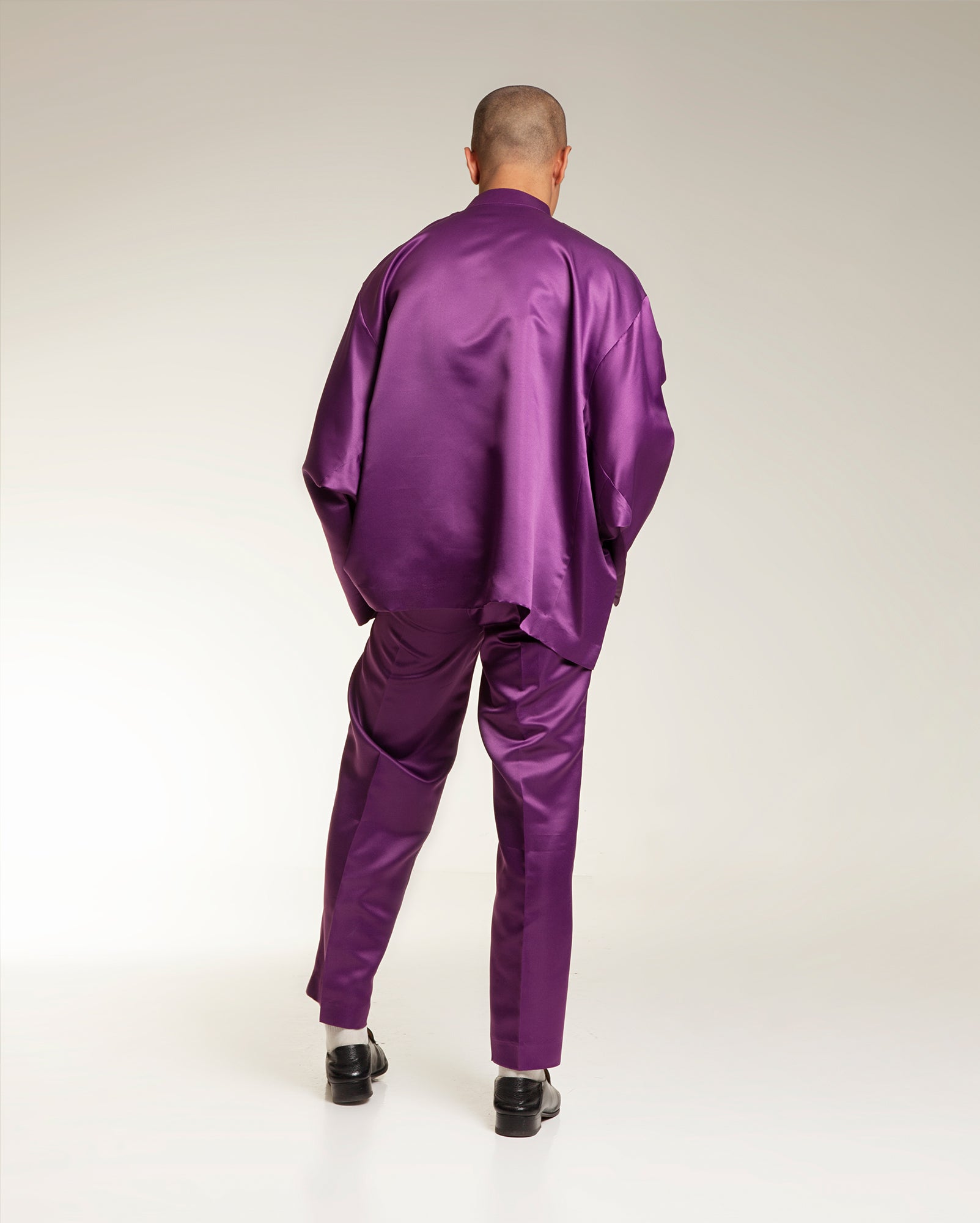 TTFGA Baju Melayu Oversaiz Set (Royal Purple)