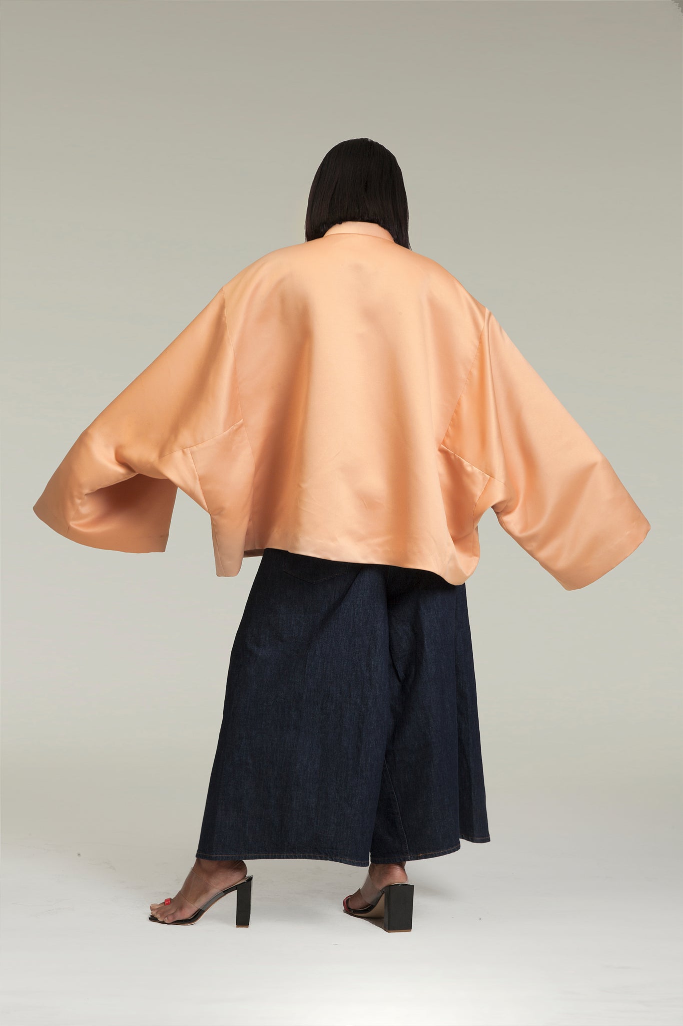 Baju Oversaiz Cekak Musang (Camel)
