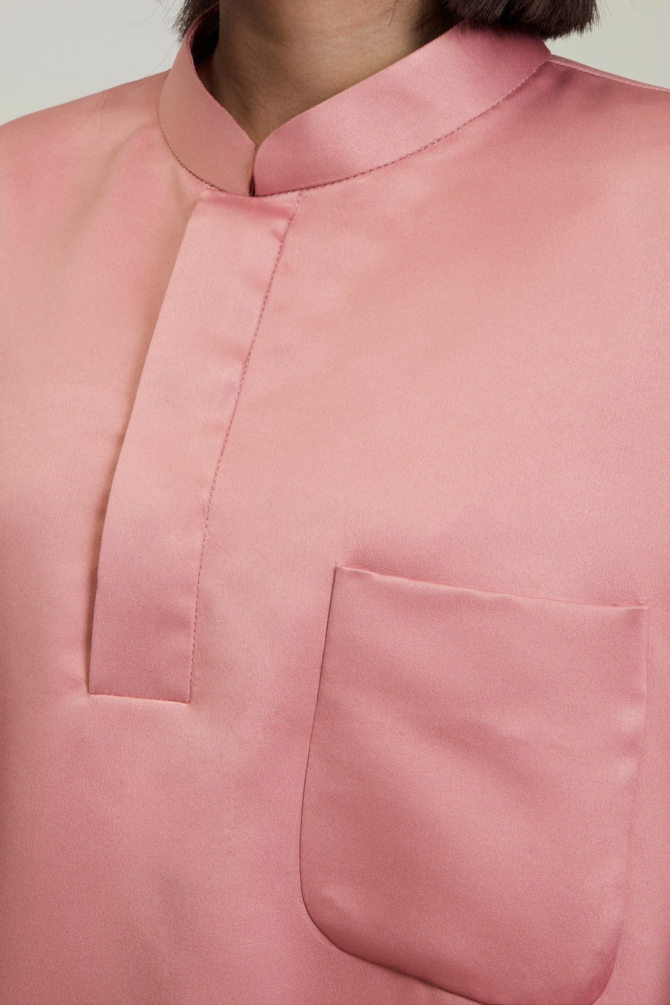 Baju Oversaiz Cekak Musang (Flesh)